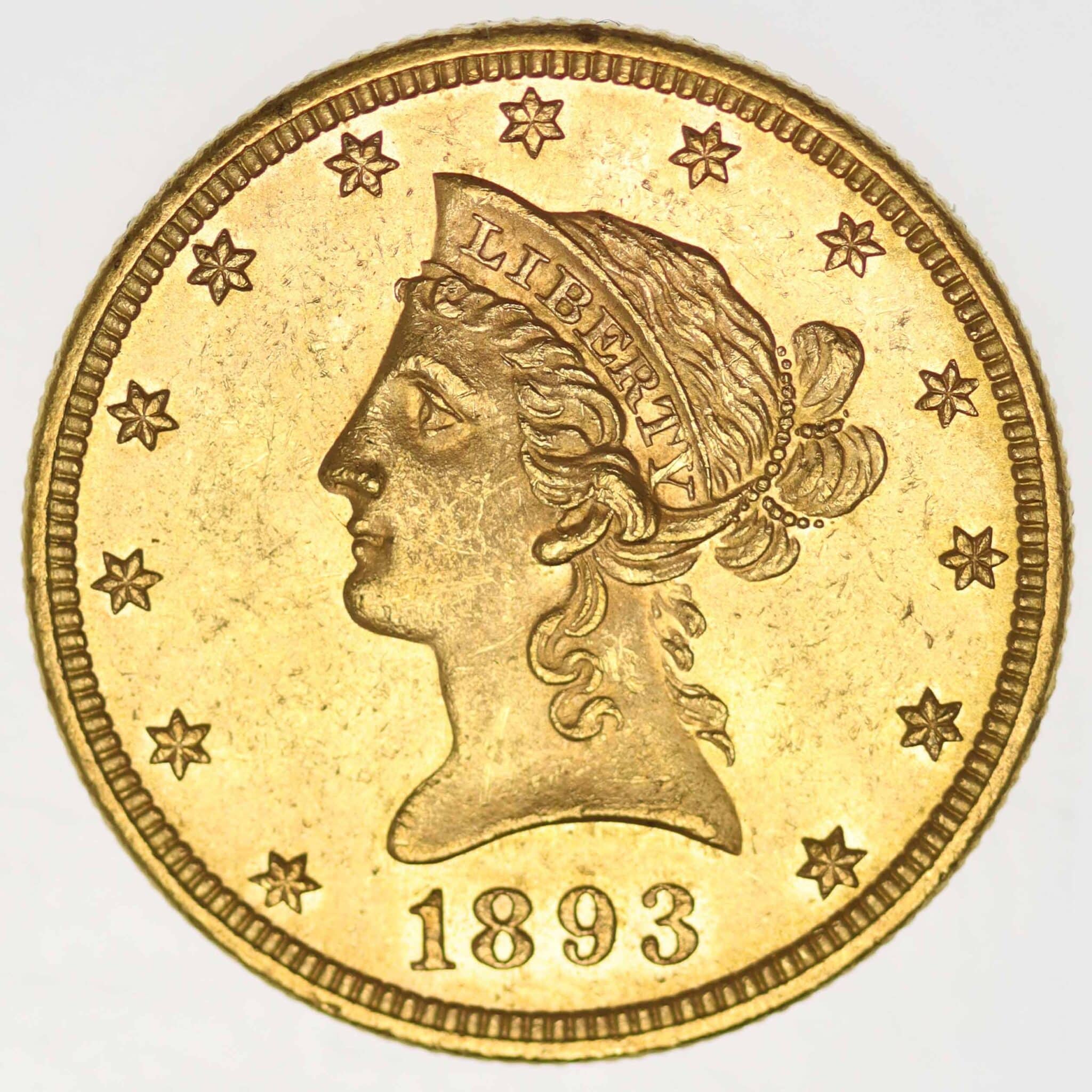 USA 10 Dollars 1893 Liberty / Kopf usa - USA 10 Dollars 1893 Liberty / Kopf