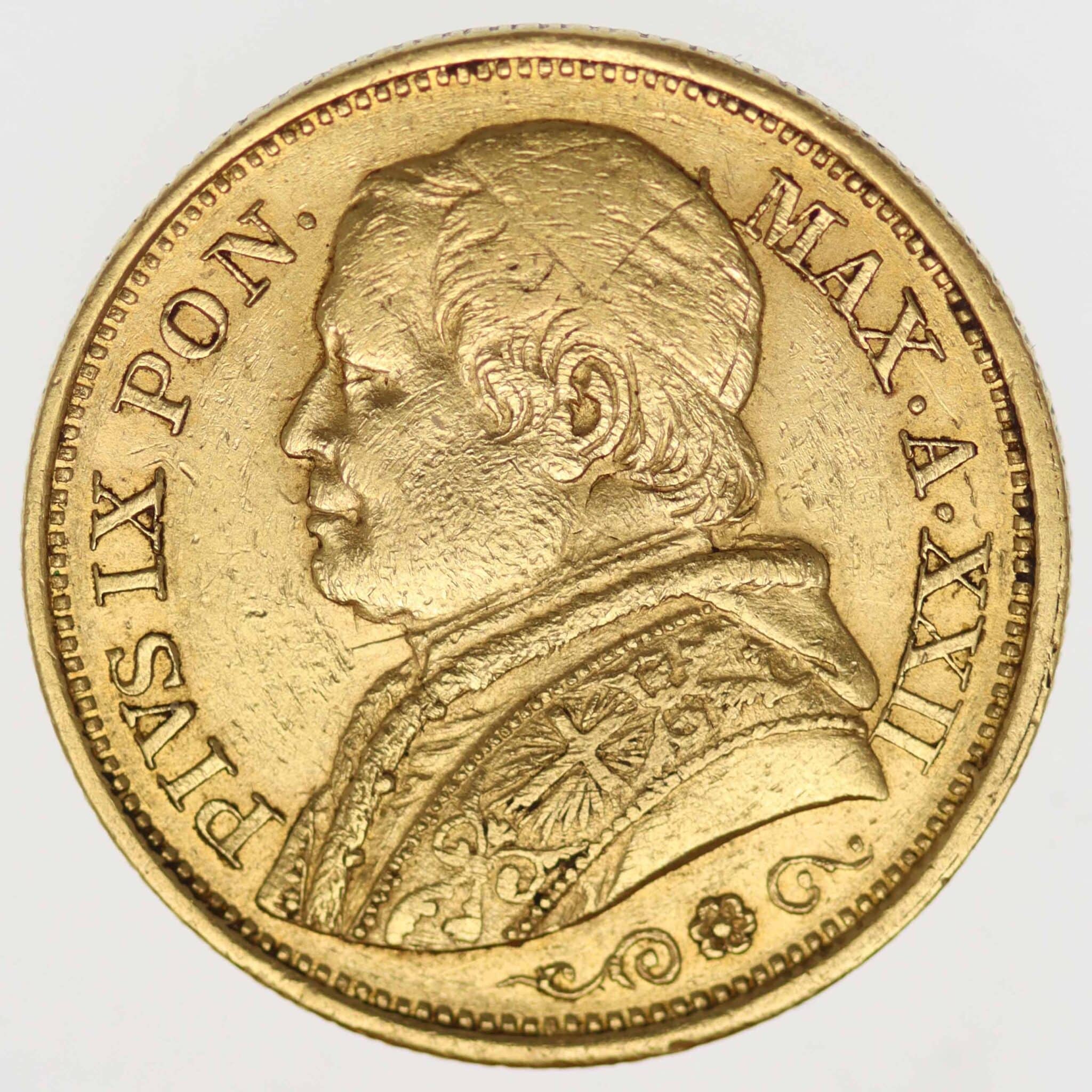 vatikan - Vatikan Pius IX. 20 Lire 1867