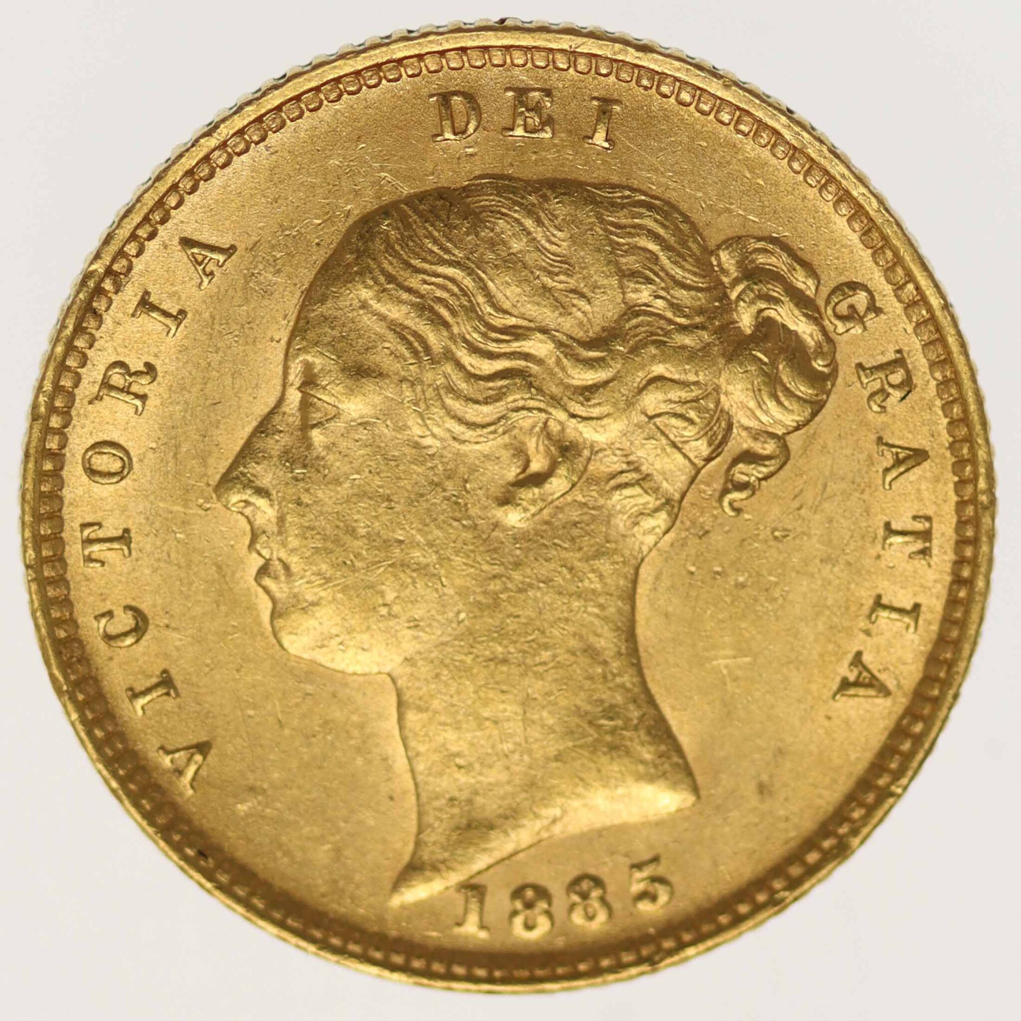 grossbritannien - Großbritannien Victoria Half Sovereign 1885