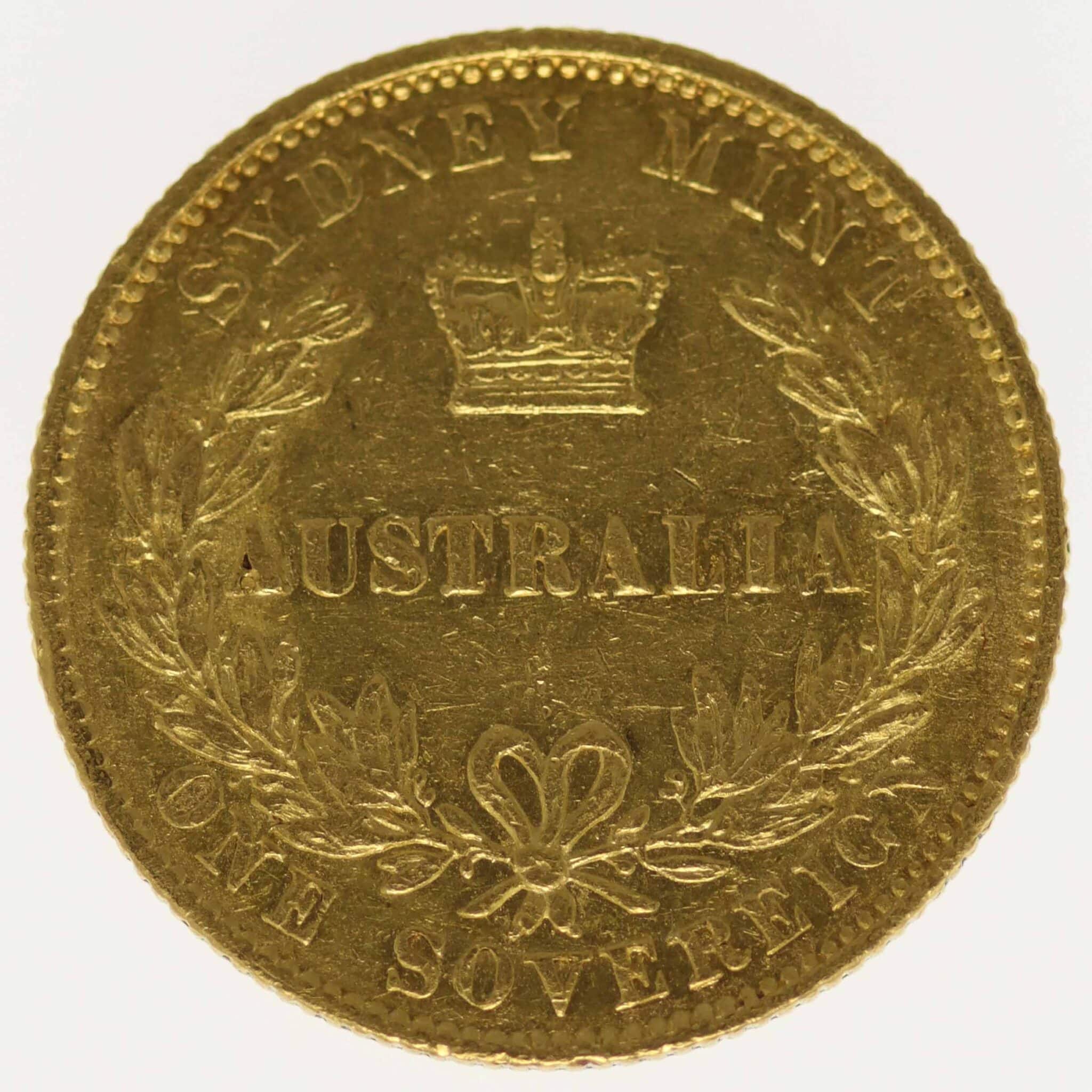 australien - Australien Victoria Sovereign 1866