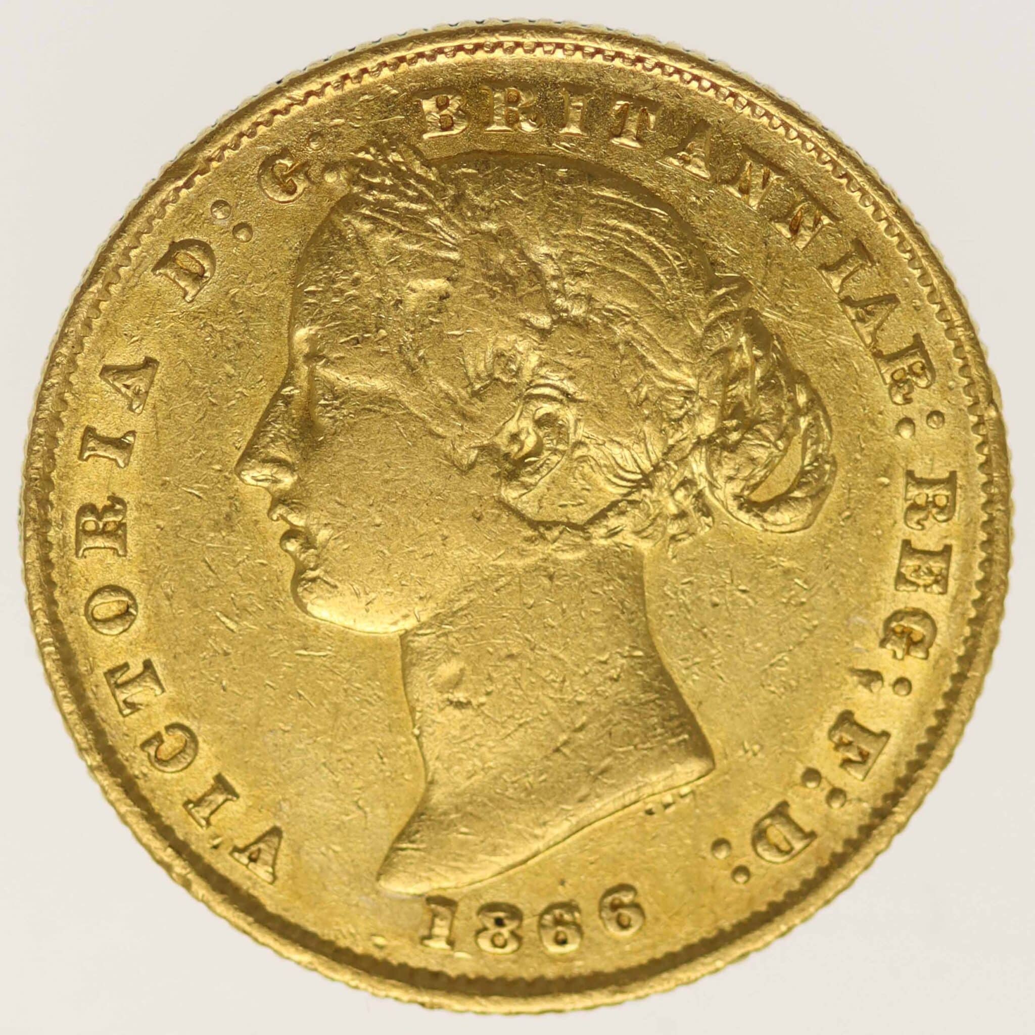 australien - Australien Victoria Sovereign 1866