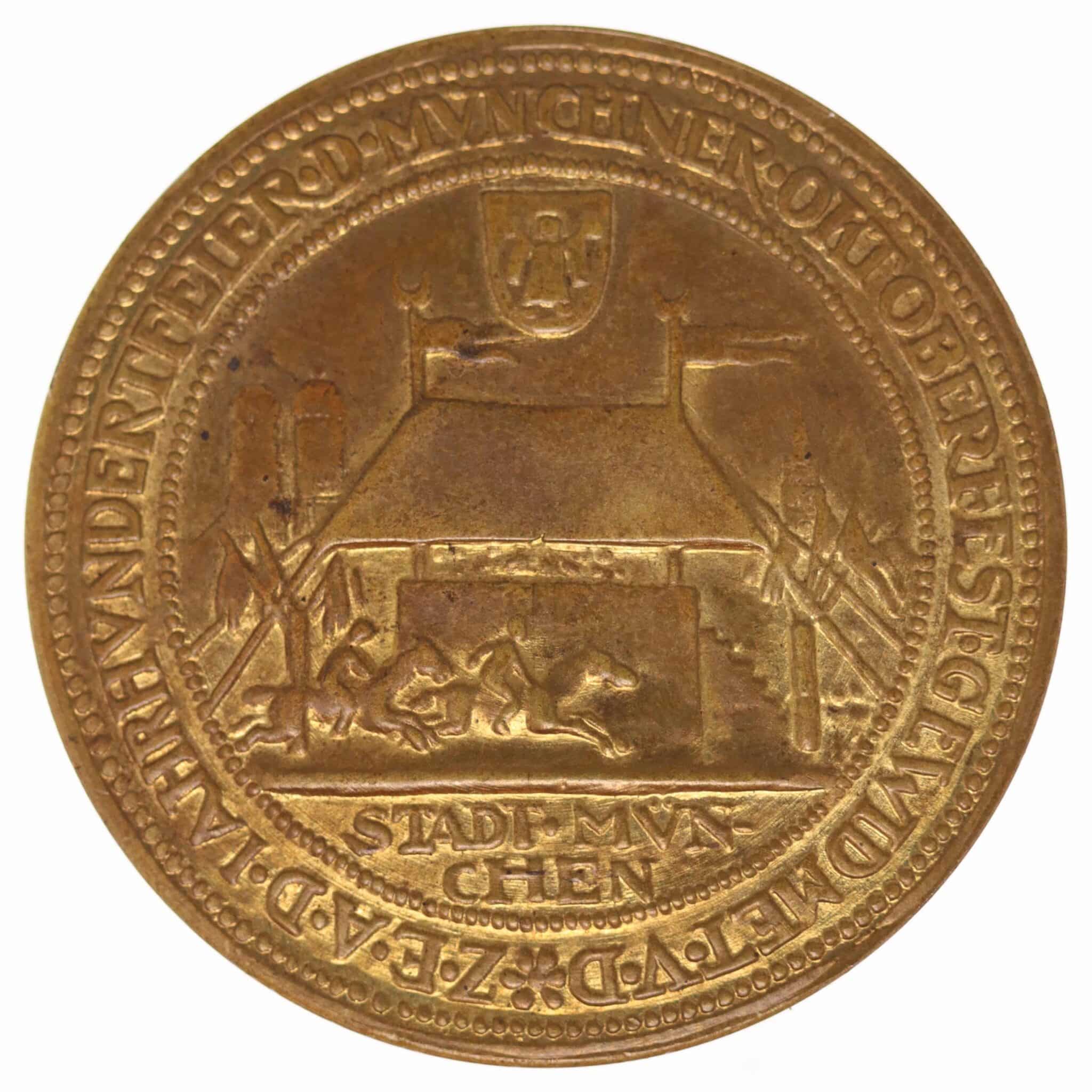 Bayern Luitpold Bronzemedaille 1910 altdeutschland-deutsche-silbermuenzen - Bayern Luitpold Bronzemedaille 1910