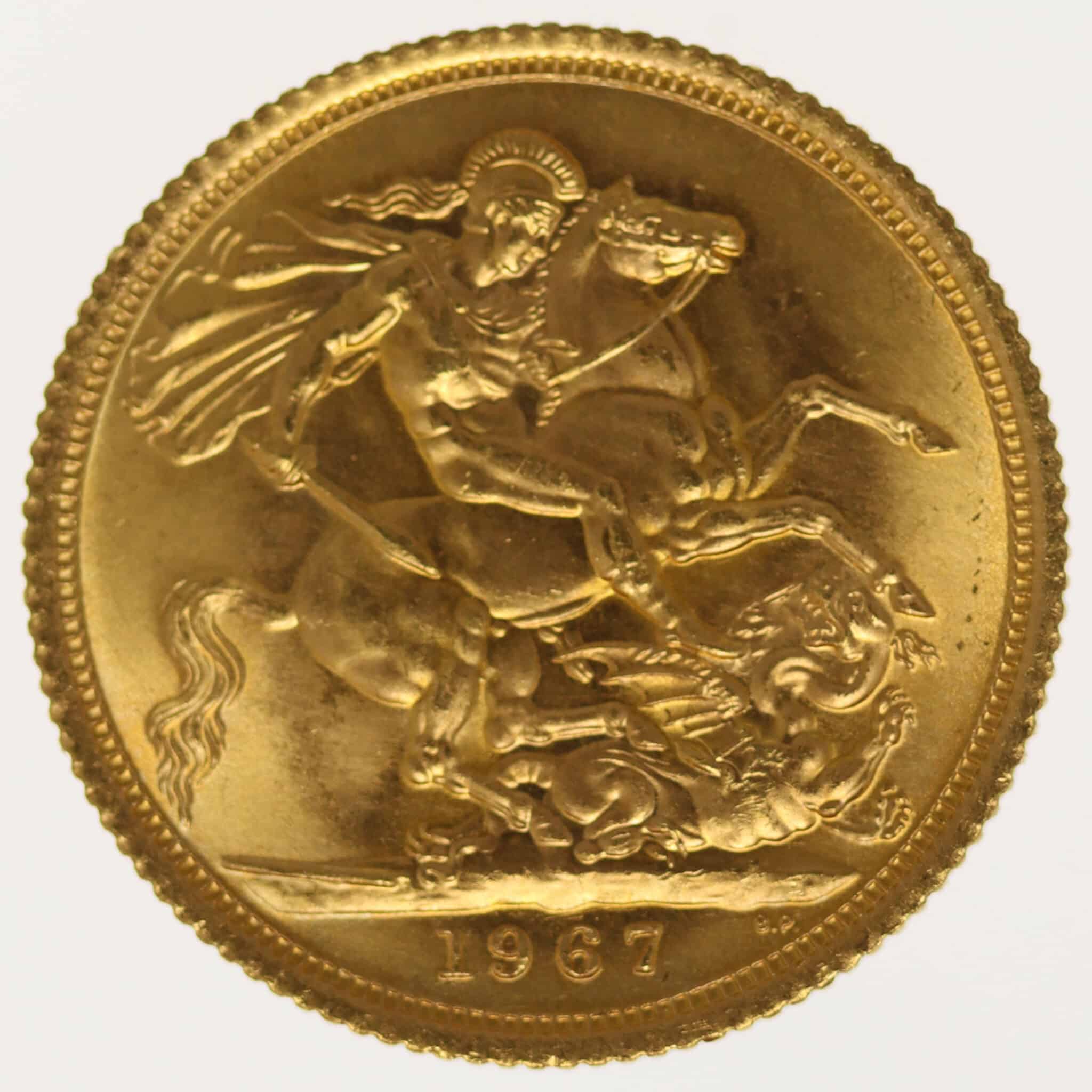 grossbritannien - Großbritannien Elisabeth II. Sovereign