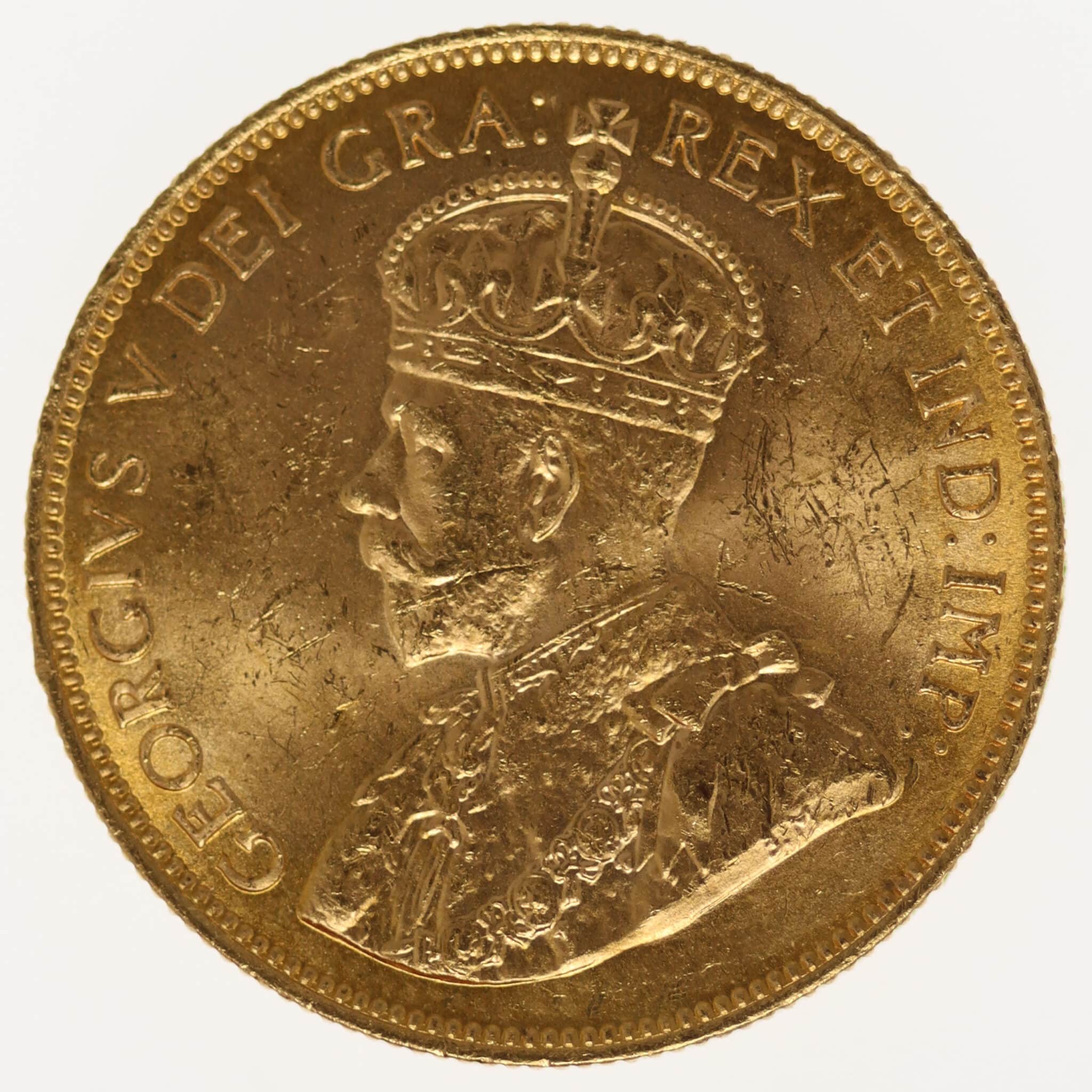 kanada - Kanada Georg V. 10 Dollars 1914