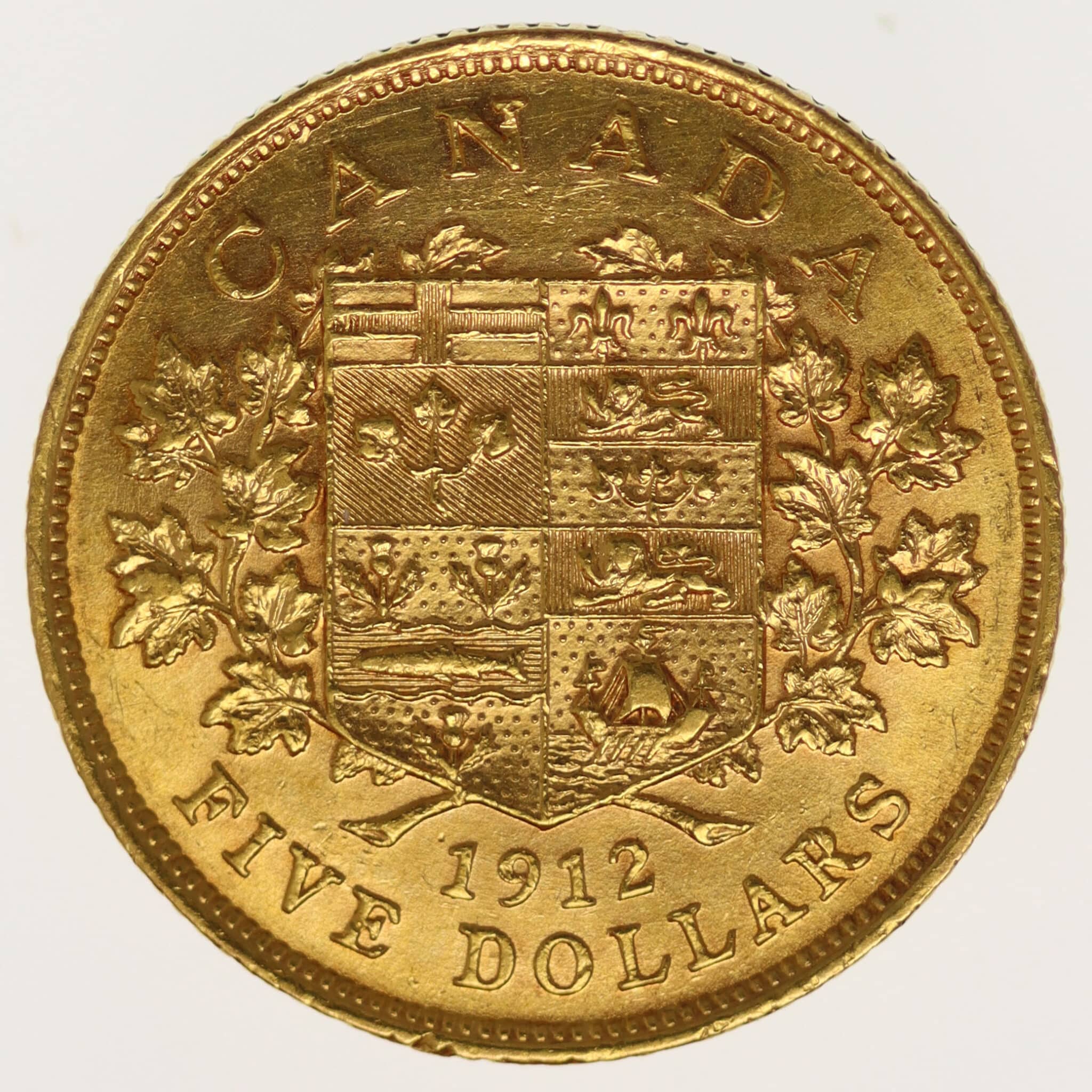 kanada - Kanada Georg V. 5 Dollars 1912