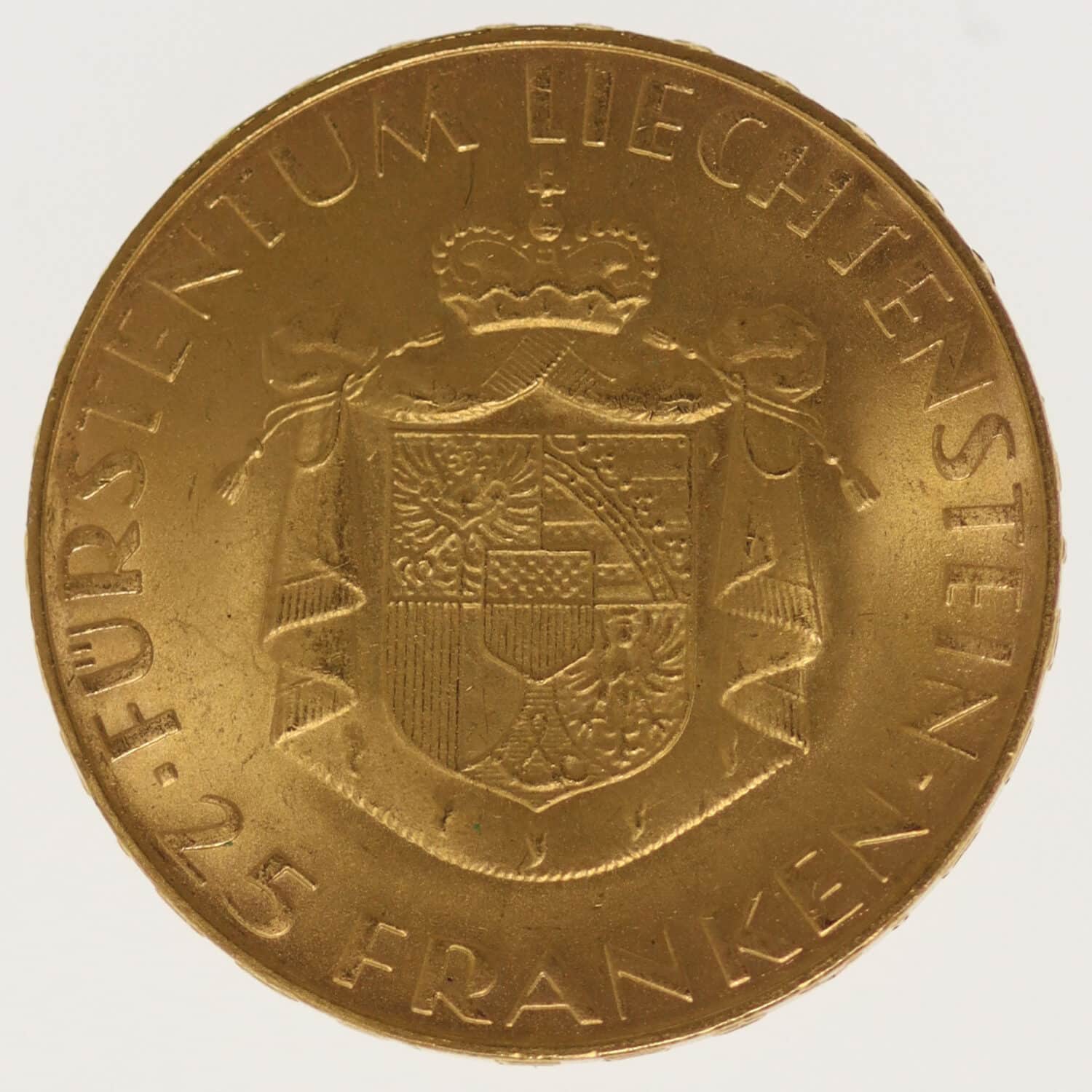 proaurum-liechtenstein-franz josef-25- franken-1961-13466-1
