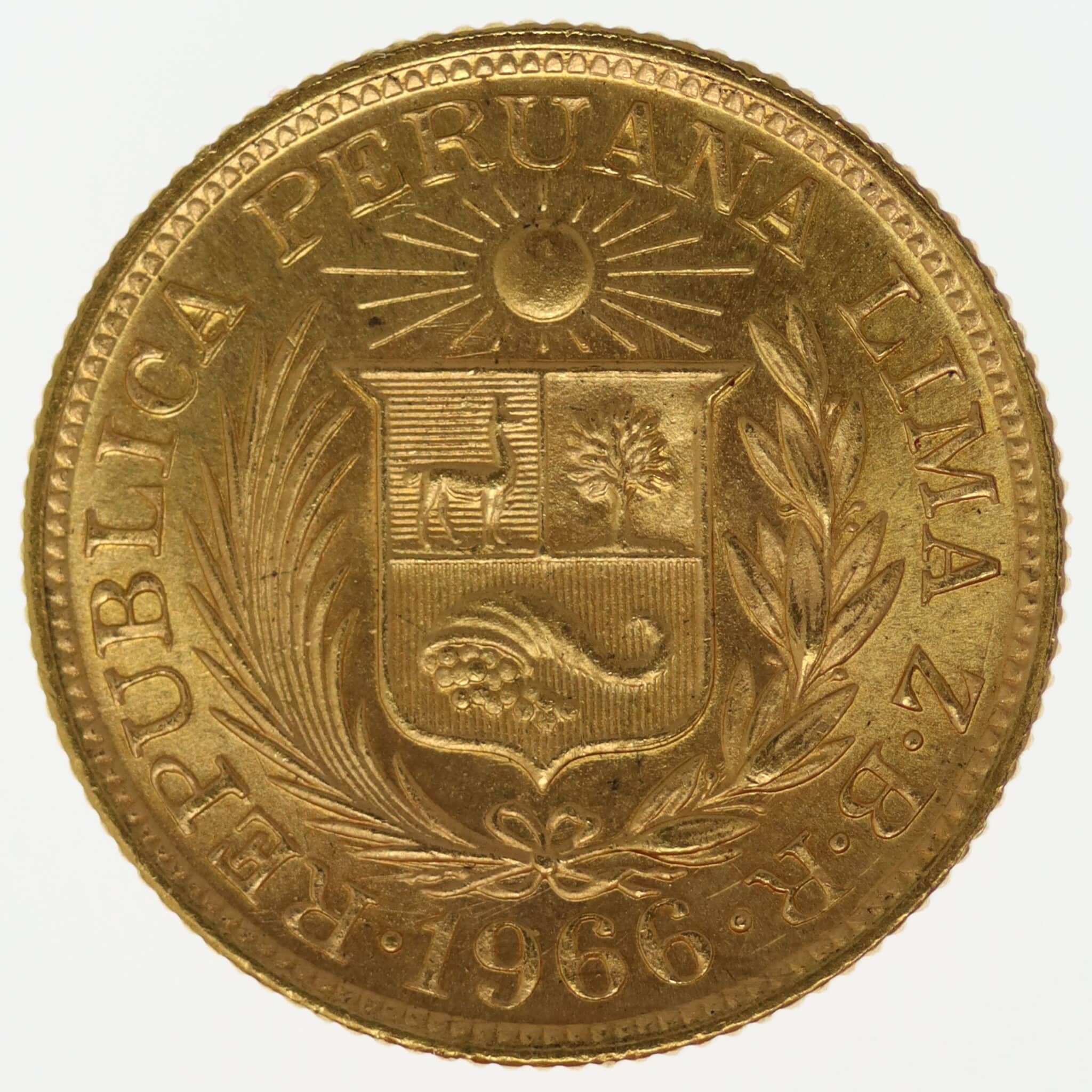 peru - Peru Libra 1966