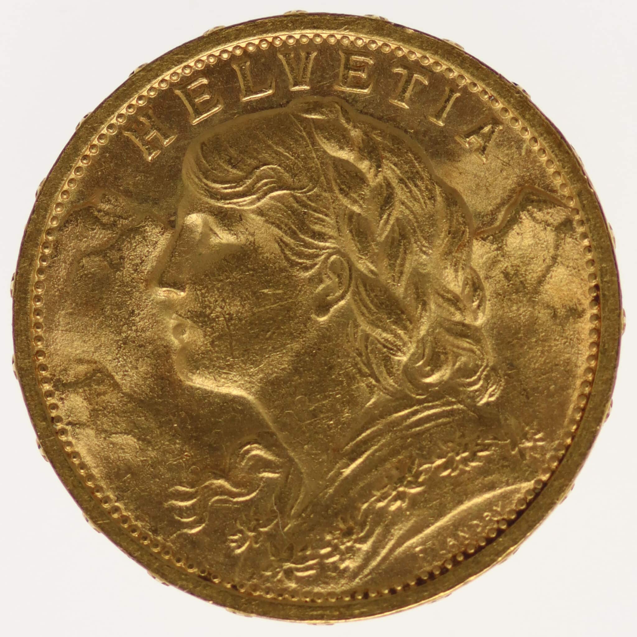 schweiz - Schweiz 20 Franken 1906 B Vreneli