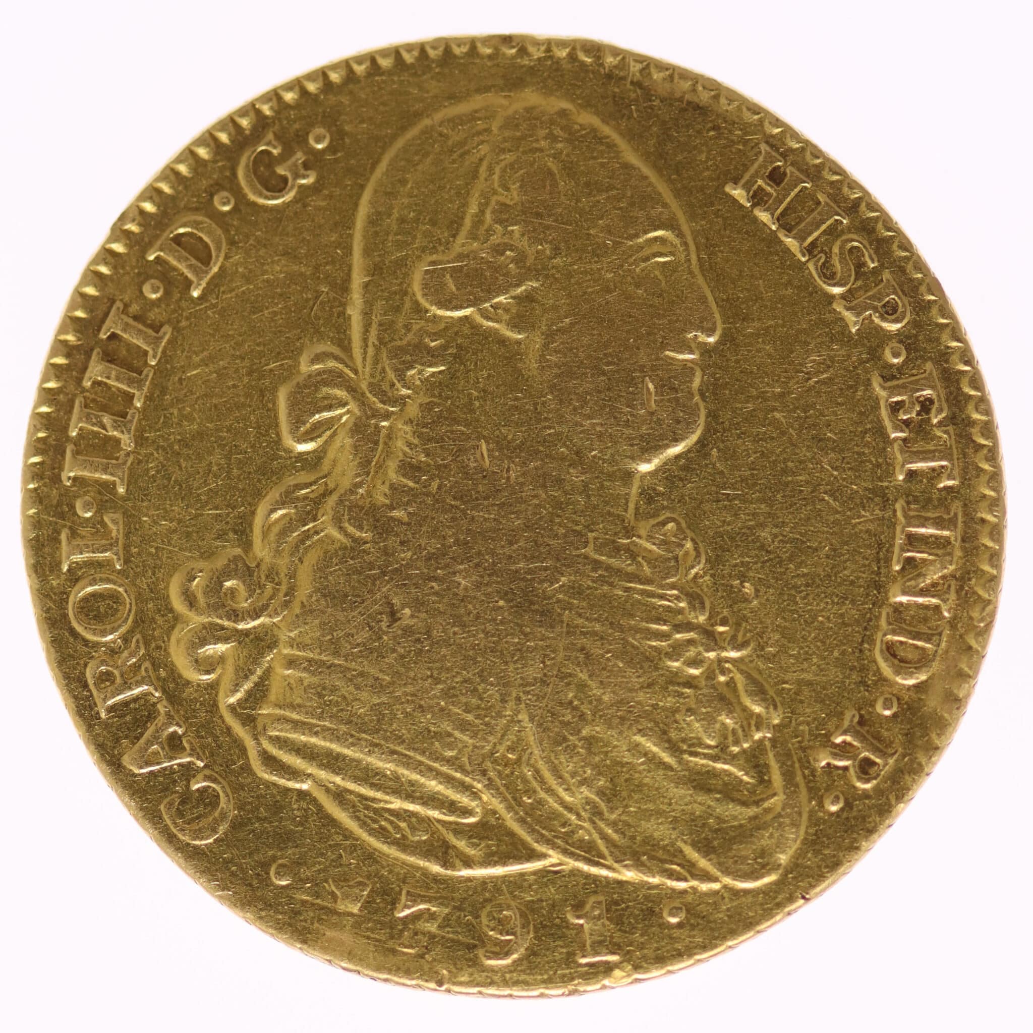 spanien - Spanien Carlos III. 4 Escudos 1791