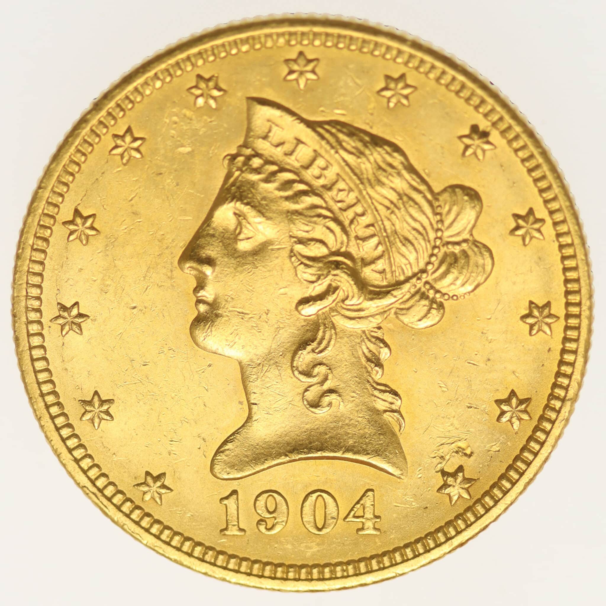 usa - USA 10 Dollars 1904 Liberty / Kopf