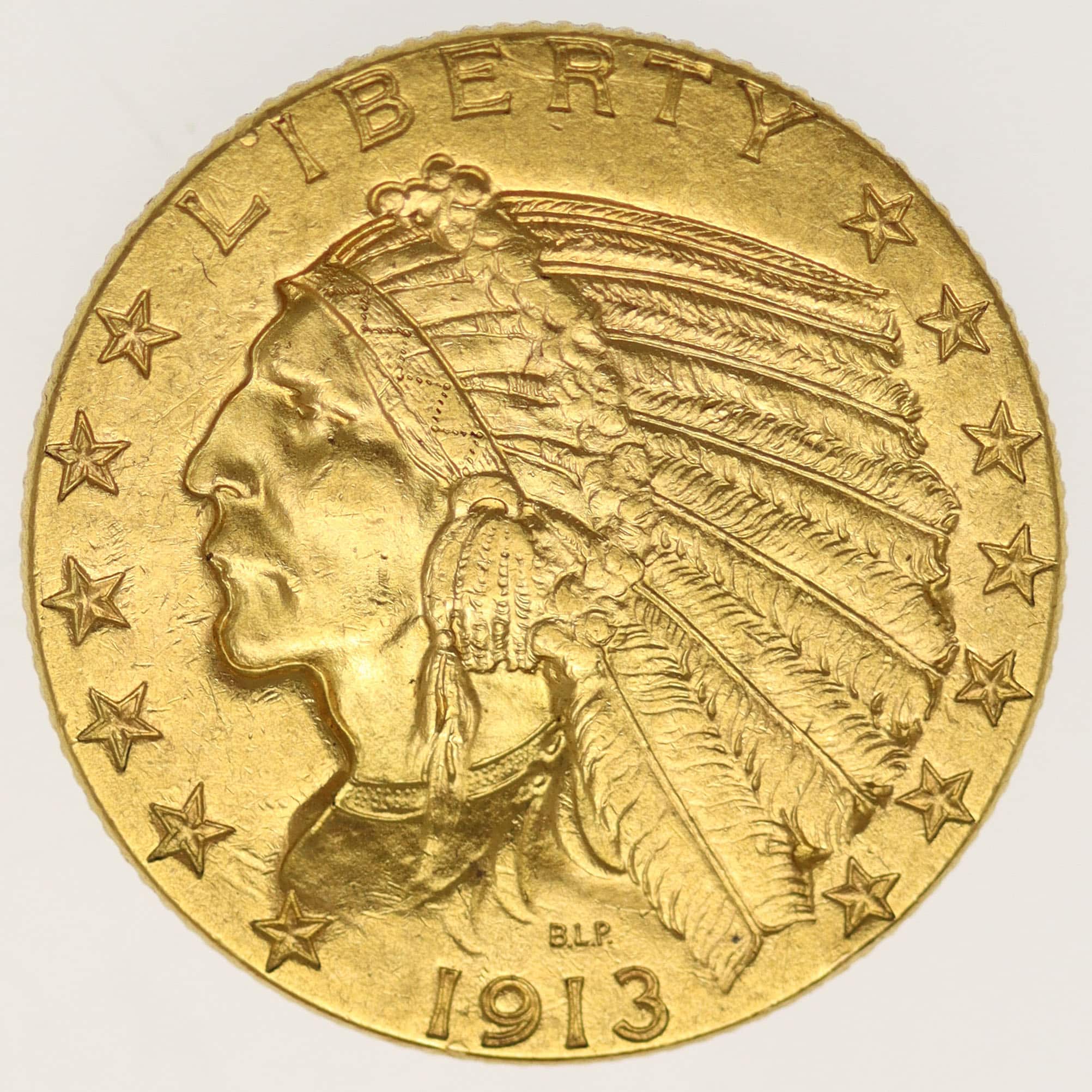 usa - USA 5 Dollars 1913 Indianer