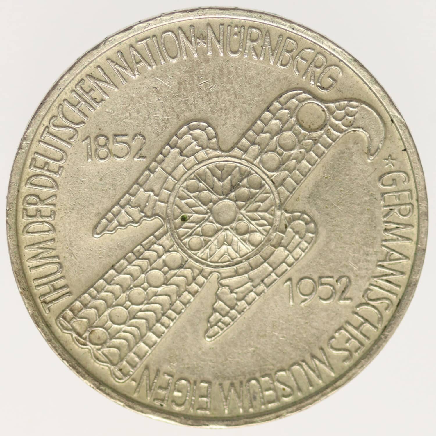 proaurum-BRD-5-mark-germanisches-museum-1952-14479-3 proaurum-BRD-5-mark-germanisches-museum-1952-14479-3