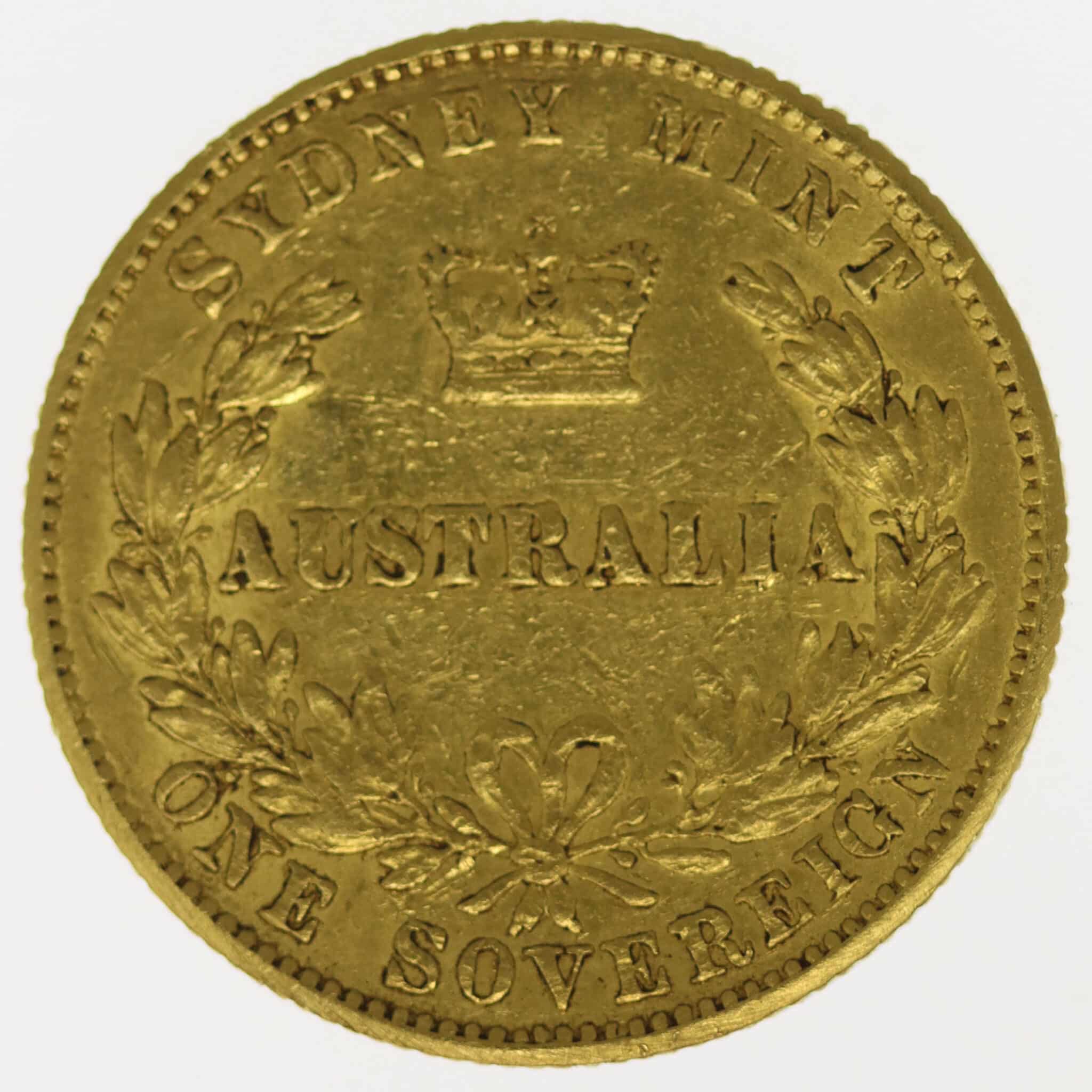 australien - Australien Victoria Sovereign 1867
