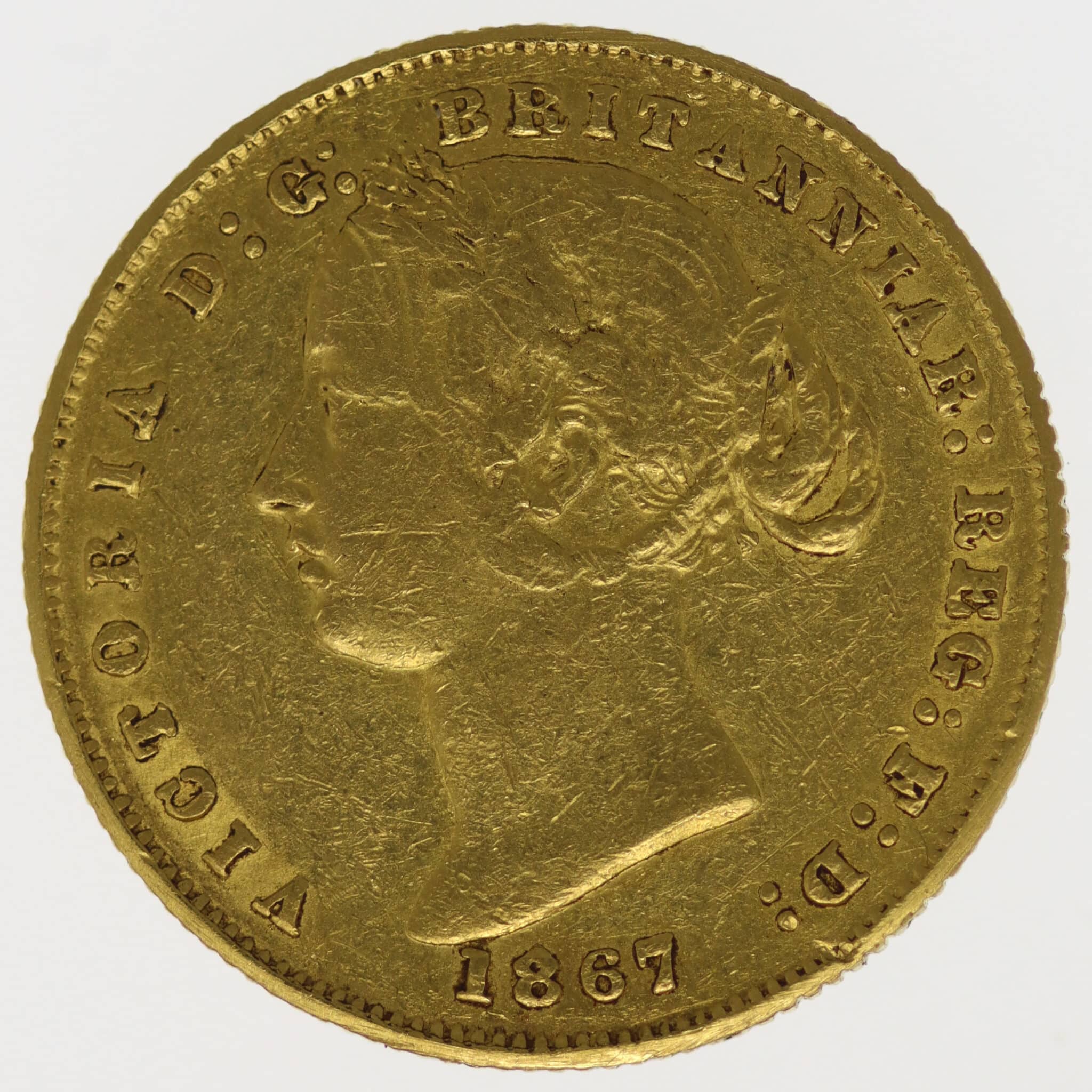 australien - Australien Victoria Sovereign 1867