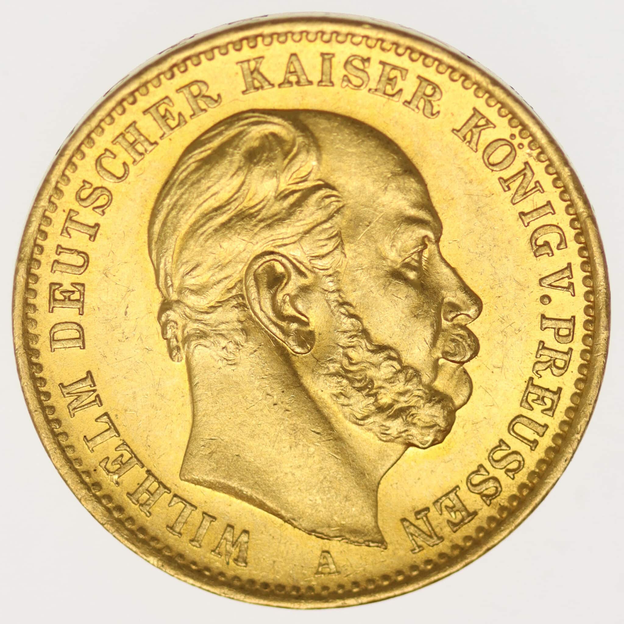 deutsches-kaiserreich-ab-1871 - Preussen Wilhelm I. 20 Mark 1872 A