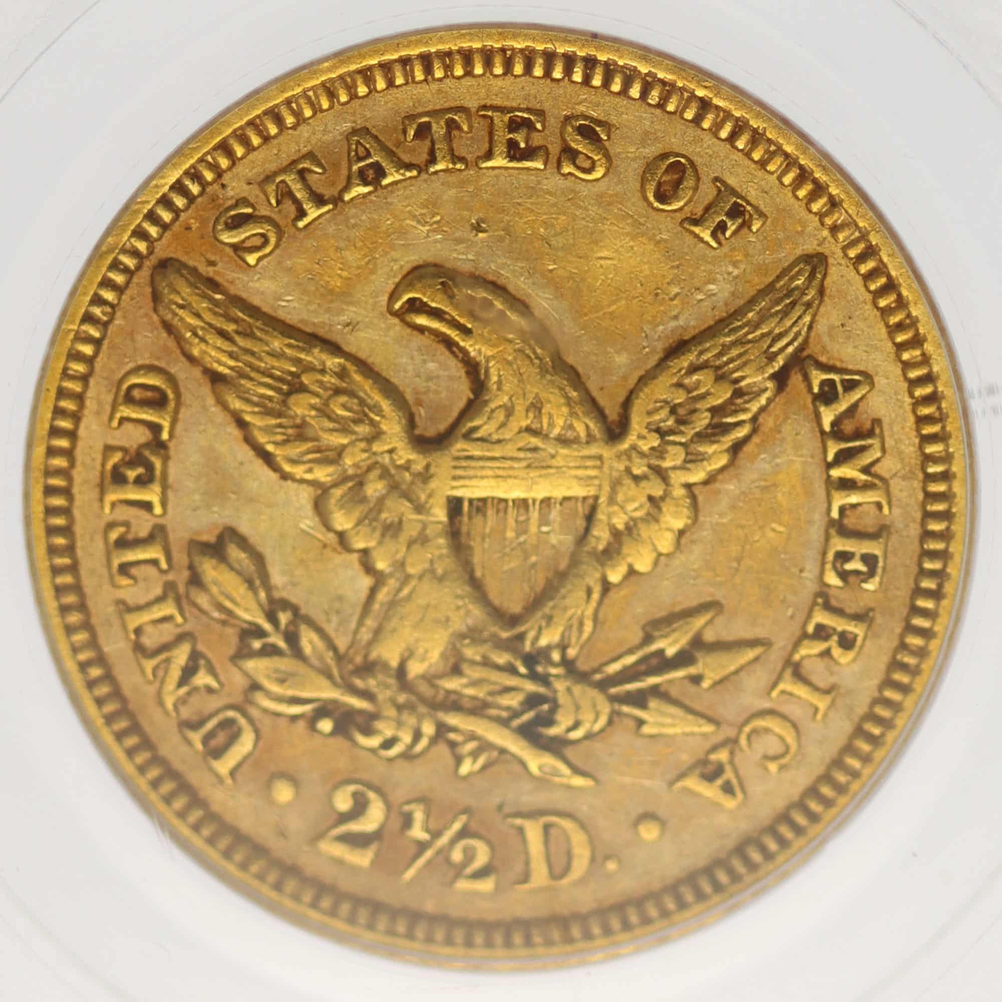USA 2,5 Dollars 1853 Liberty / Kopf usa - USA 2,5 Dollars 1853 Liberty / Kopf