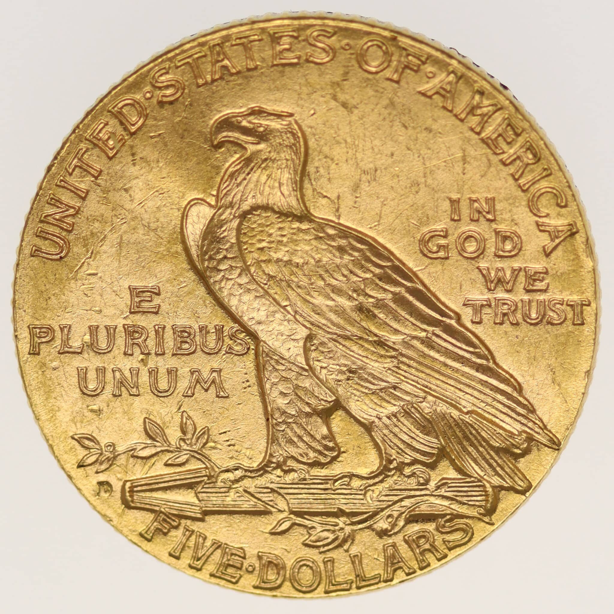 usa - USA 5 Dollars 1909 D Indianer