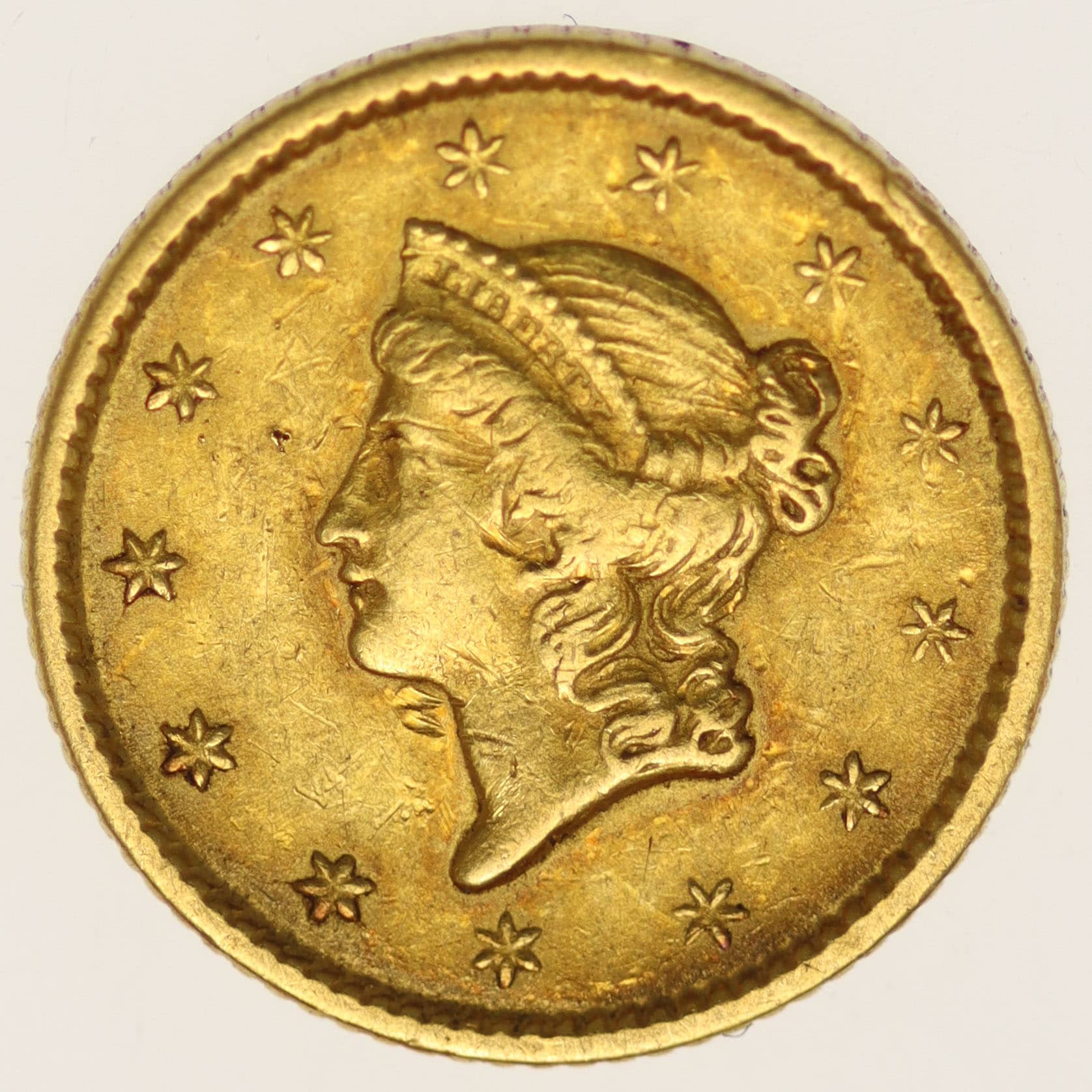 USA 1 Dollar 1851 Liberty / Kopf usa - USA 1 Dollar 1851 Liberty / Kopf