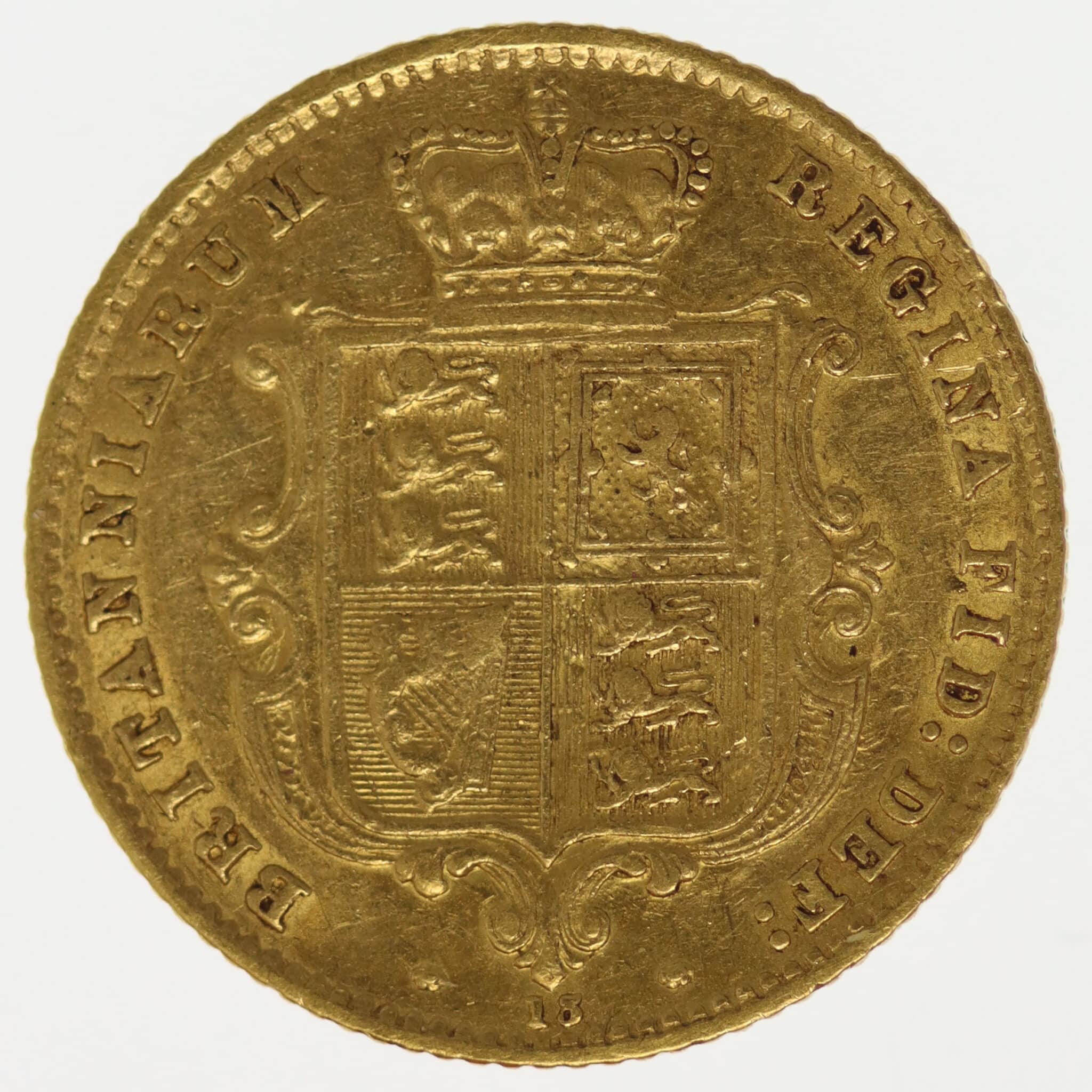 grossbritannien - Australien Victoria 1/2 Sovereign 1866