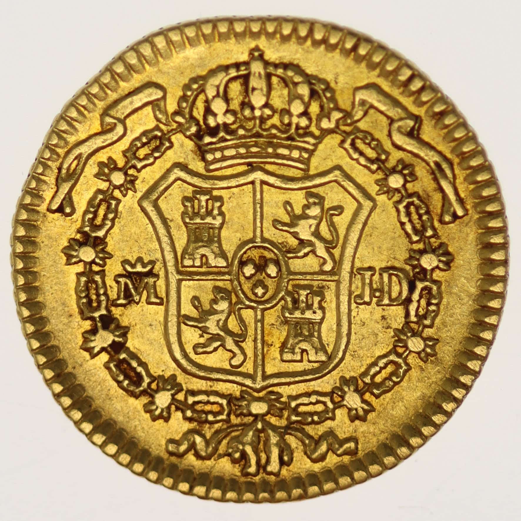 spanien - Spanien Carlos III. 1/2 Escudo 1784
