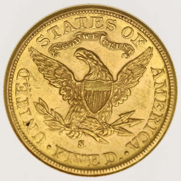 proaurum-usa-5-dollars-1885-14498-2
