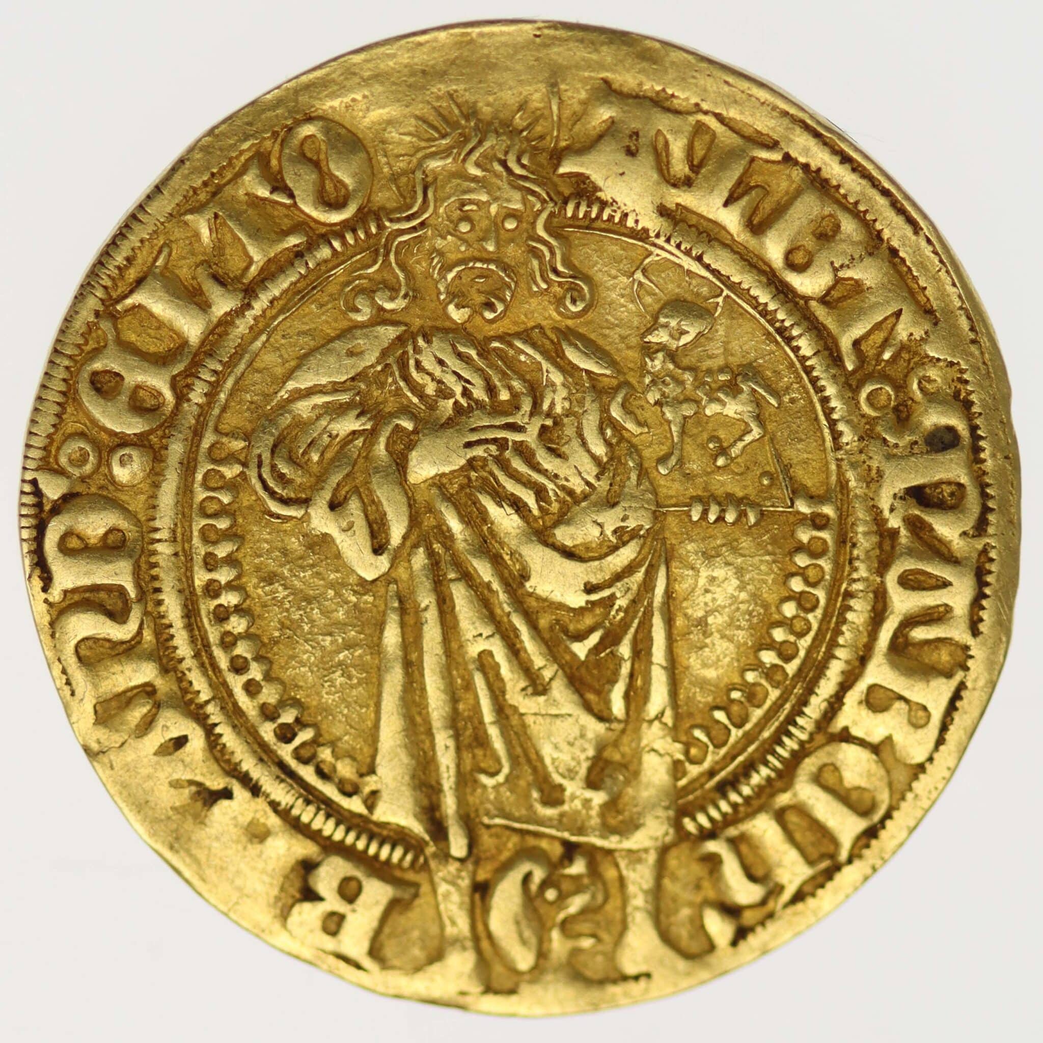 altdeutschland - Brandenburg Franken Albrecht Achilles Goldgulden o.J.