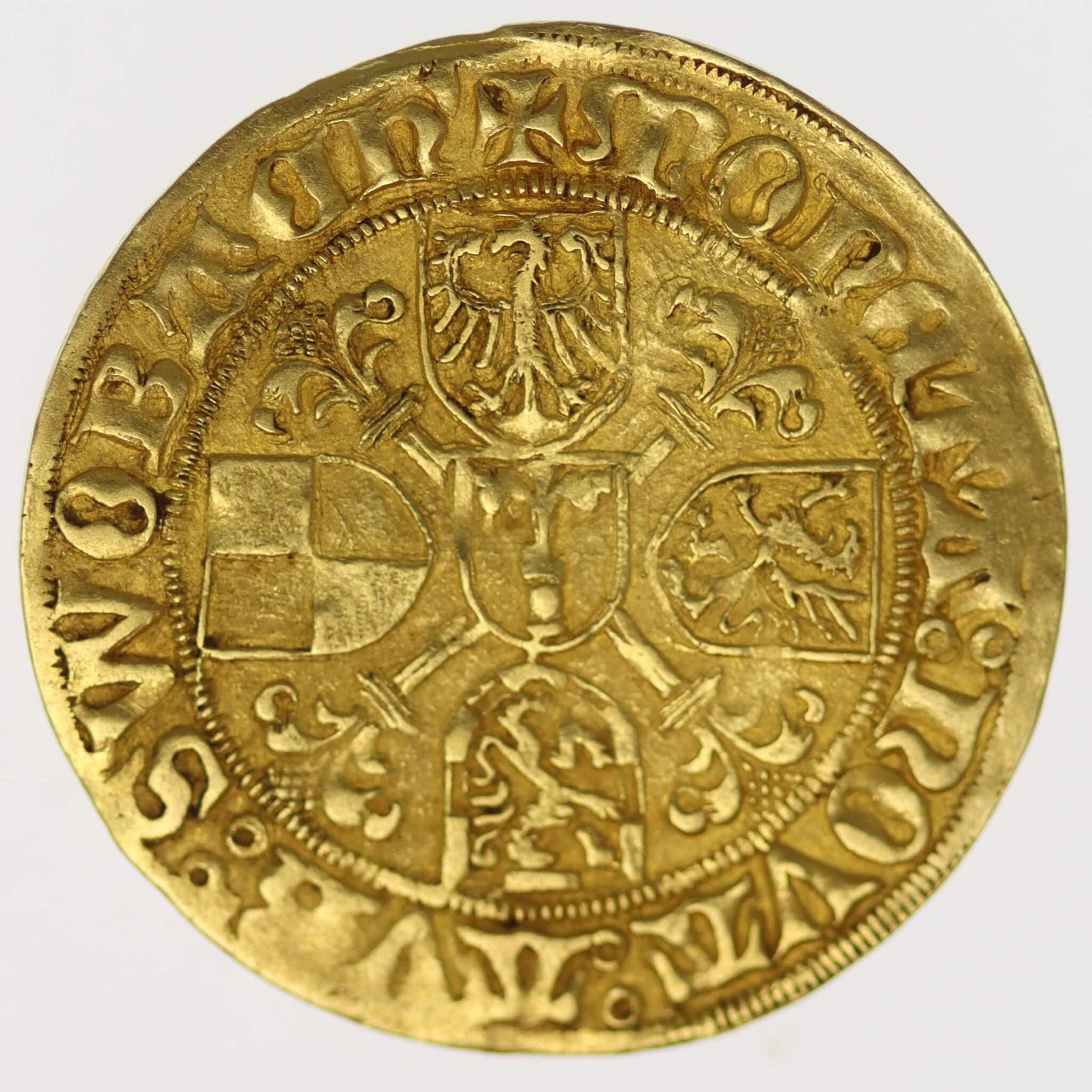 altdeutschland - Brandenburg Franken Albrecht Achilles Goldgulden o.J.