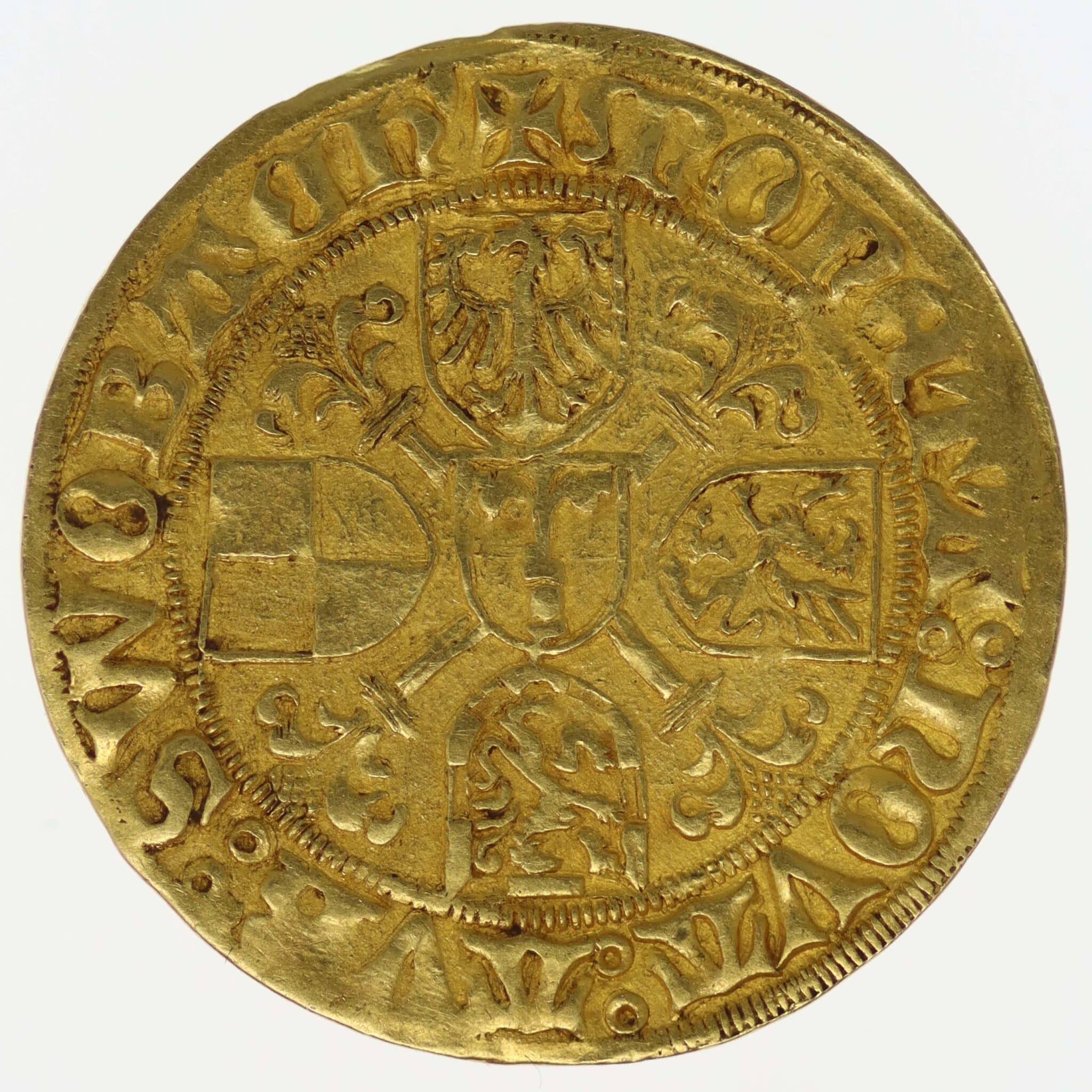 altdeutschland - Brandenburg Franken Albrecht Achilles Goldgulden o.J.