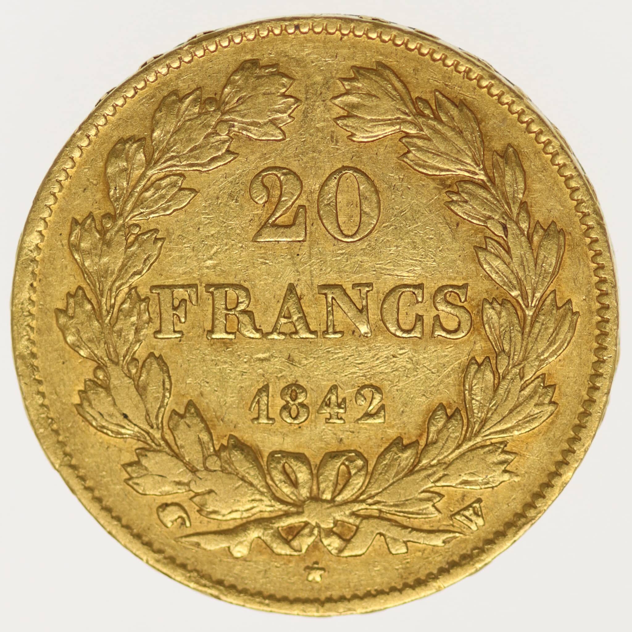 frankreich - Frankreich Louis Philippe I. 20 Francs 1842 W