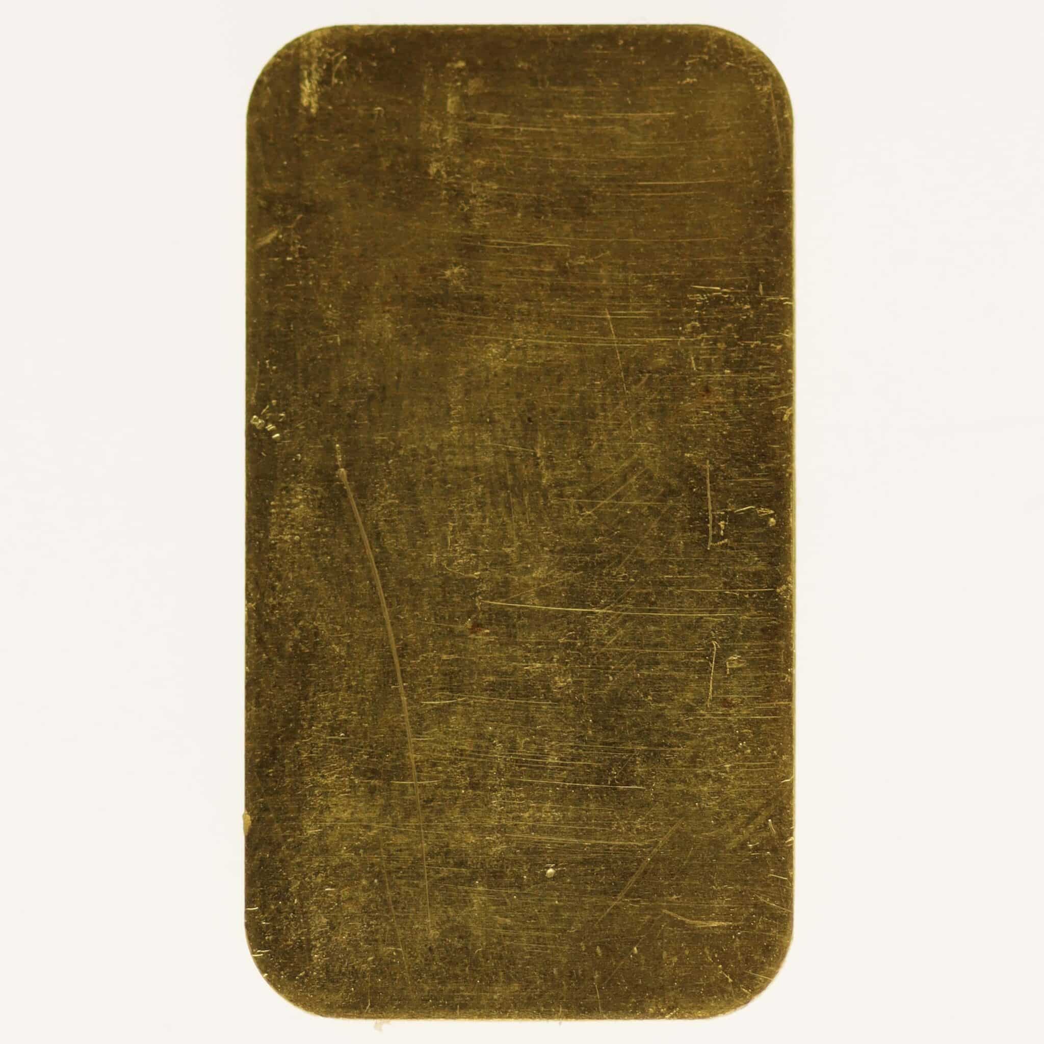 goldbarren - Goldbarren 20 Gramm Johnson Matthey für Credit Suisse