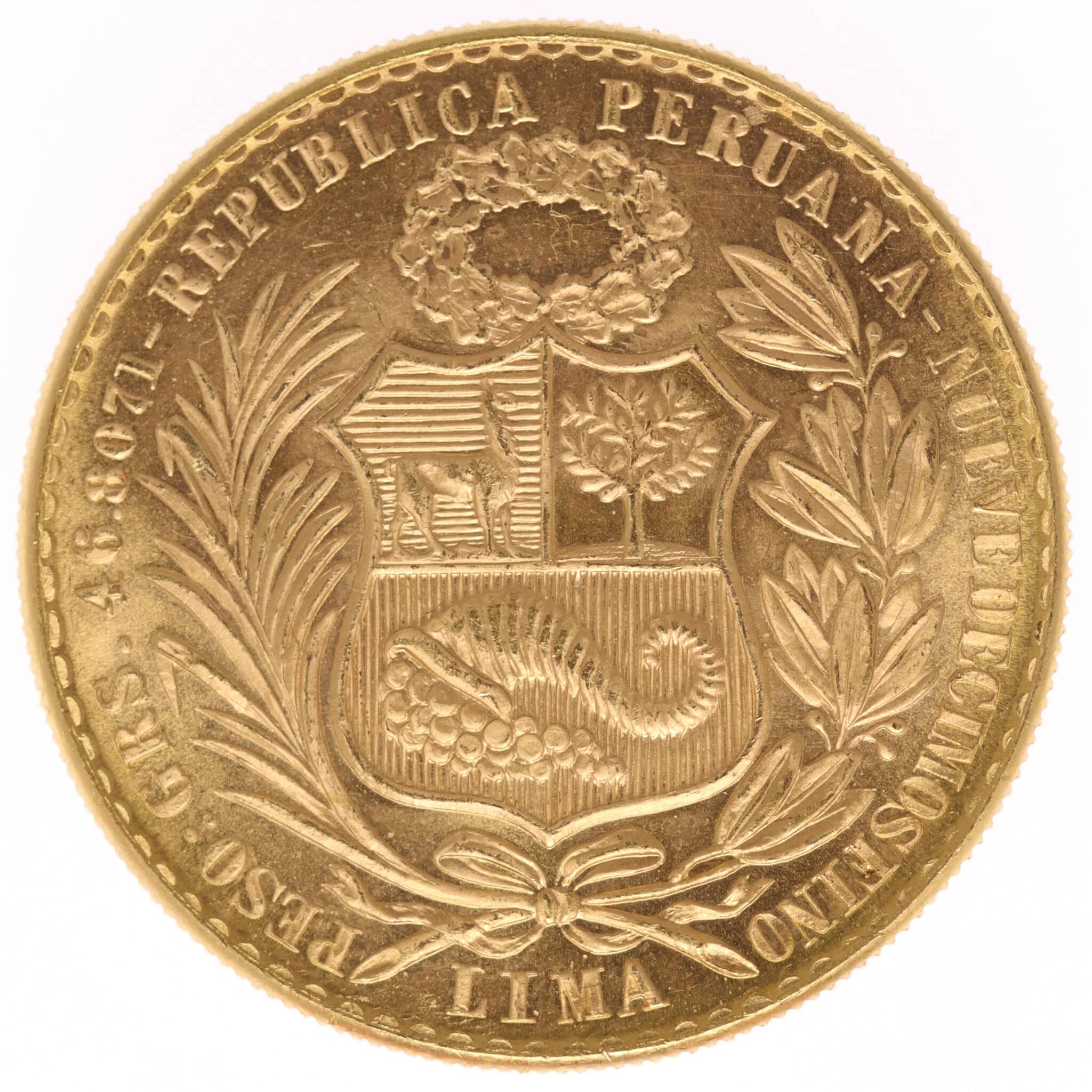 peru - Peru 100 Soles 1969