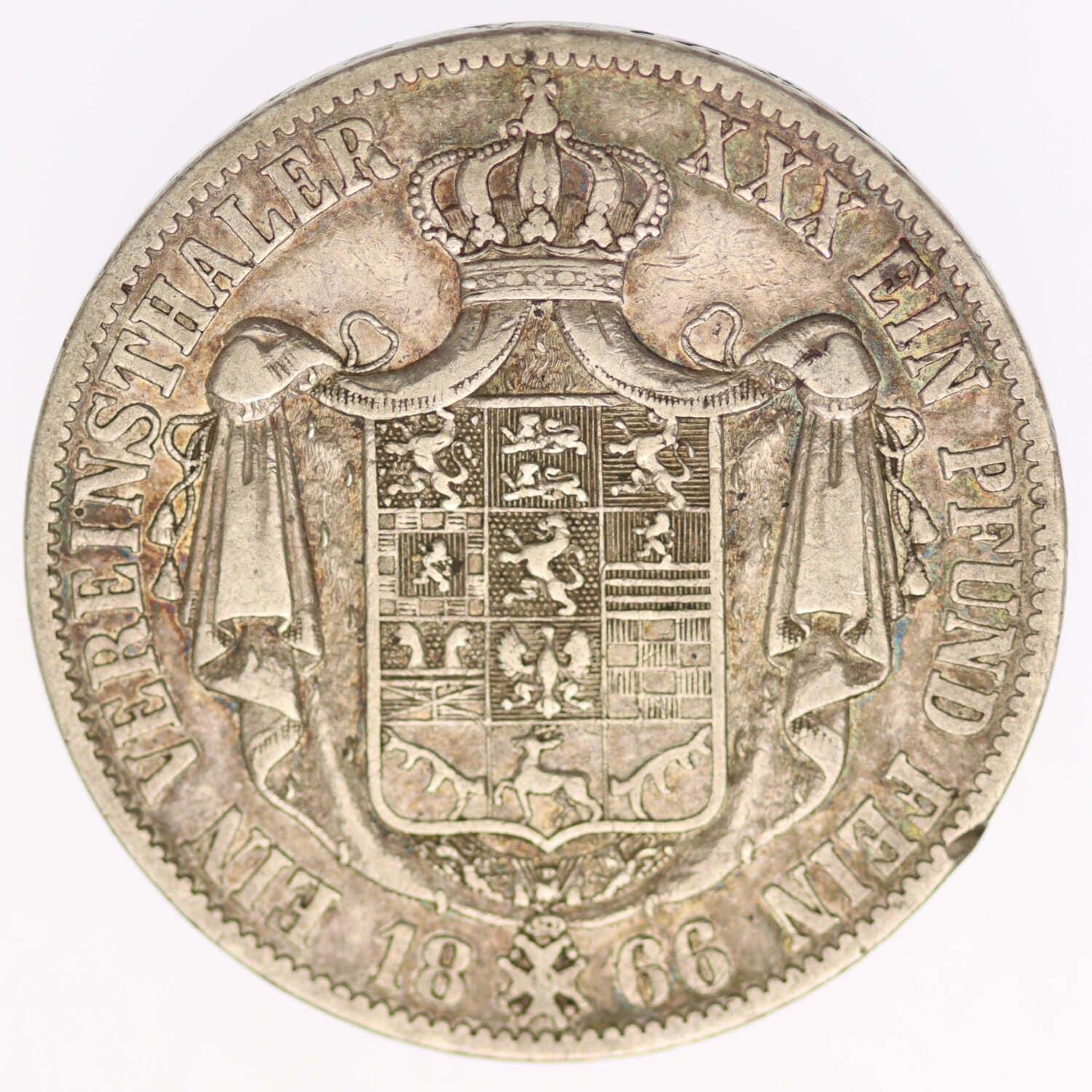 proaurum-braunschweig-lueneburg-vereinstaler-1866-14699-1 proaurum-braunschweig-lueneburg-vereinstaler-1866-14699-1