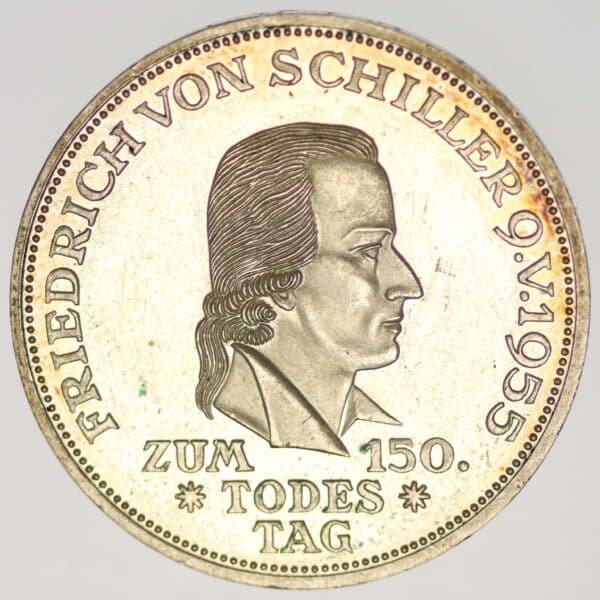 proaurum-brd-5-mark-1955-schiller-895-4 proaurum-brd-5-mark-1955-schiller-895-4