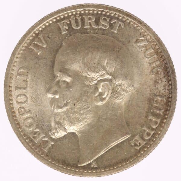 proaurum-lippe-leopold-2-mark-1906-14373-6 proaurum-lippe-leopold-2-mark-1906-14373-6
