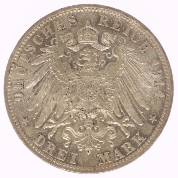 proaurum-bayern-ludwig-3-mark-1914-7449-2 proaurum-bayern-ludwig-3-mark-1914-7449-2