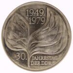 ddr-deutsche-silbermuenzen - DDR 20 Mark 1979 Probe