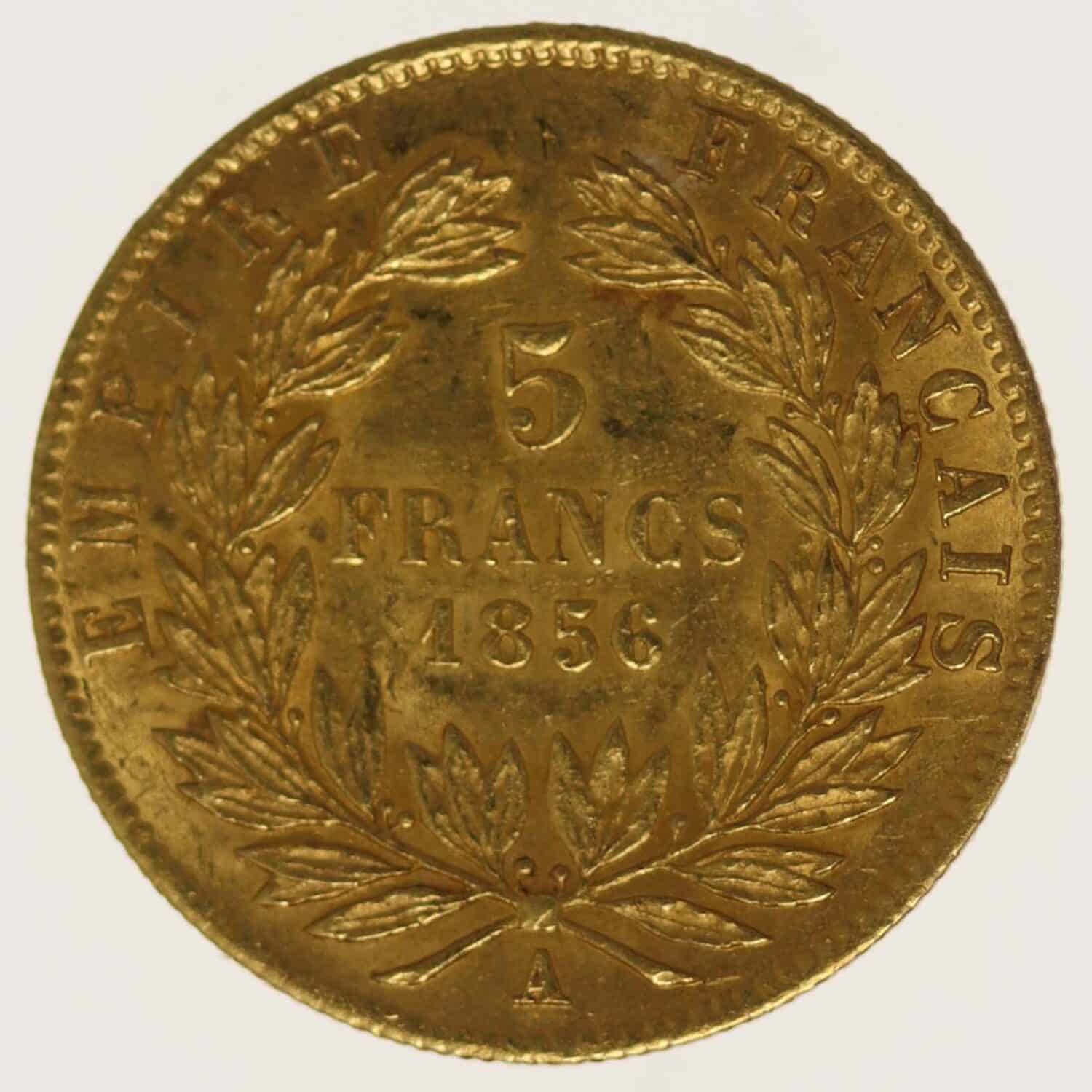 proaurum-frankreich-napoleon-5-francs-1856-14228-1 proaurum-frankreich-napoleon-5-francs-1856-14228-1