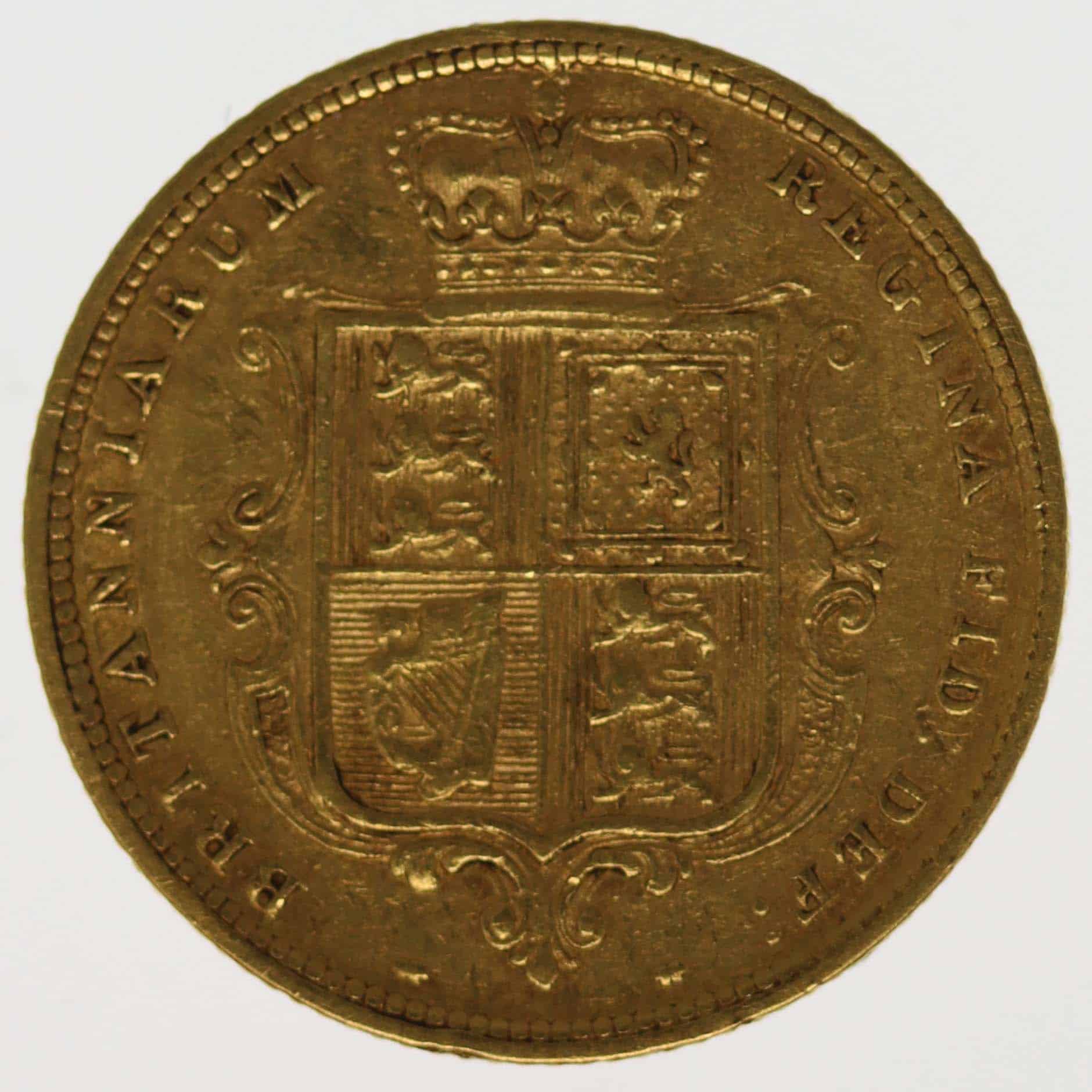 Großbritannien Victoria 1/2 Sovereign 1880 grossbritannien - Großbritannien Victoria 1/2 Sovereign 1880