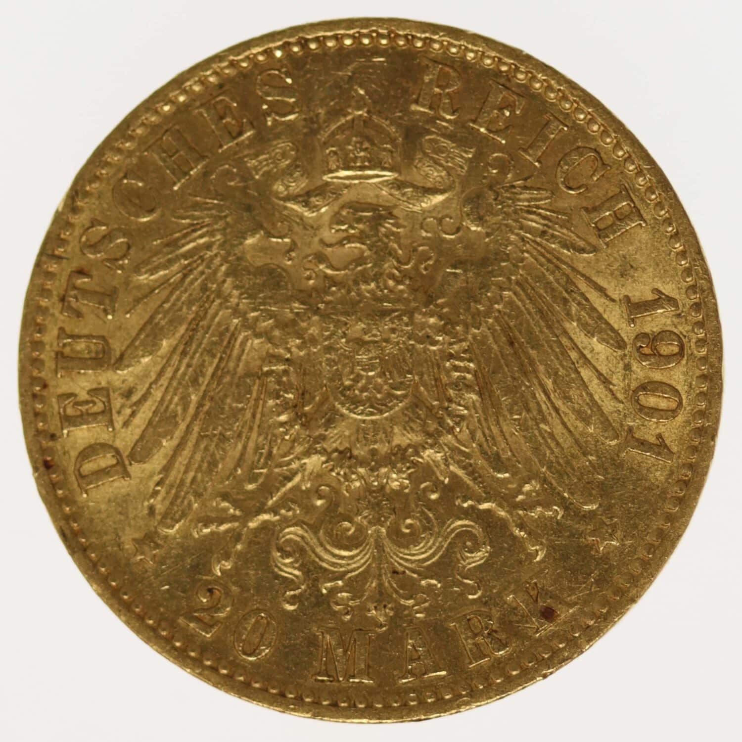 proaurum-mecklenburg-schwerin-20-mark-1901-13163-5 proaurum-mecklenburg-schwerin-20-mark-1901-13163-5