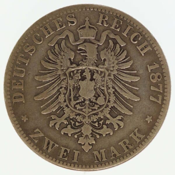 proaurum-mecklenburg-strelitz-2-mark-1877-12072-4 proaurum-mecklenburg-strelitz-2-mark-1877-12072-4