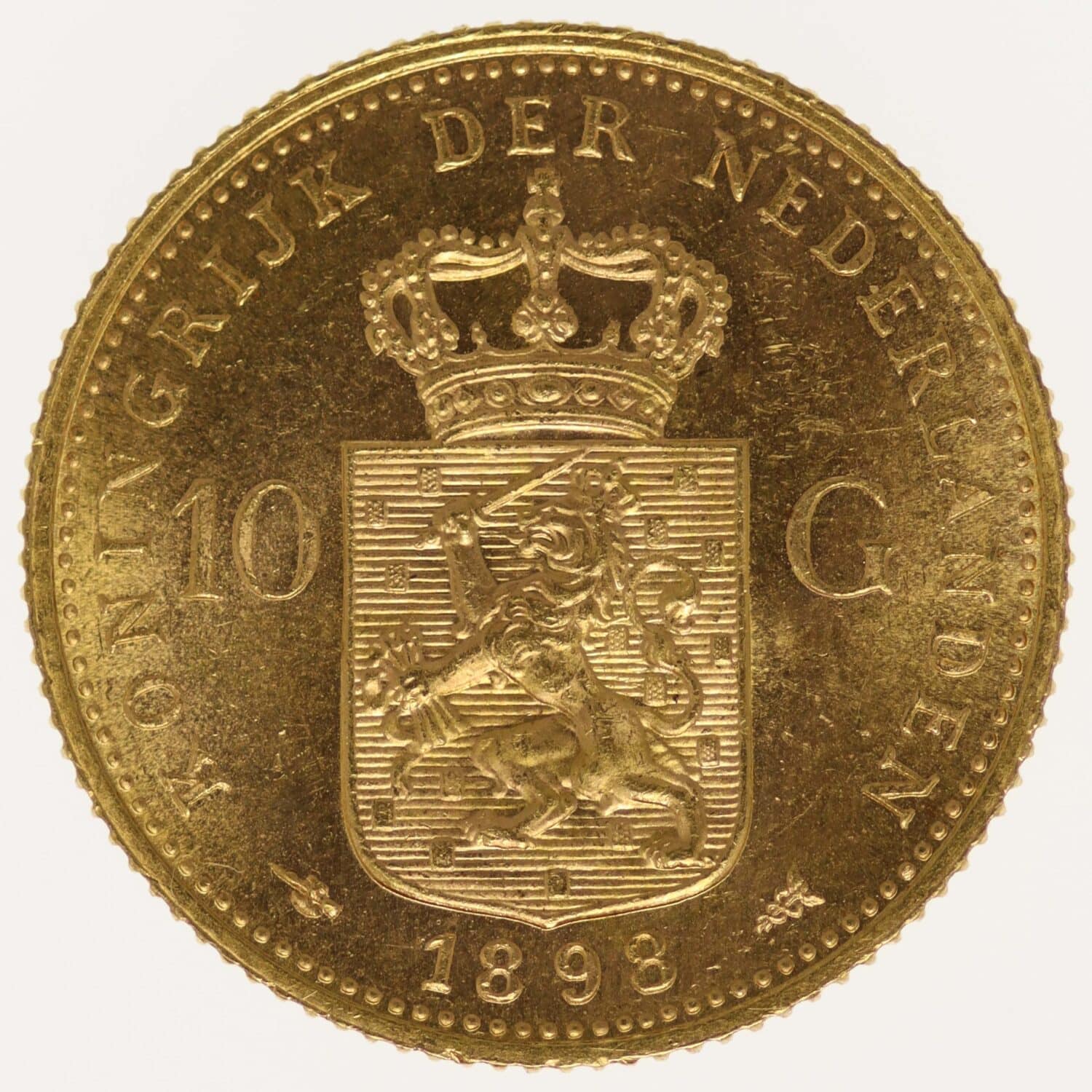 proaurum-niederlande-wilhelmina-10-gulden-1898-14799-1 proaurum-niederlande-wilhelmina-10-gulden-1898-14799-1