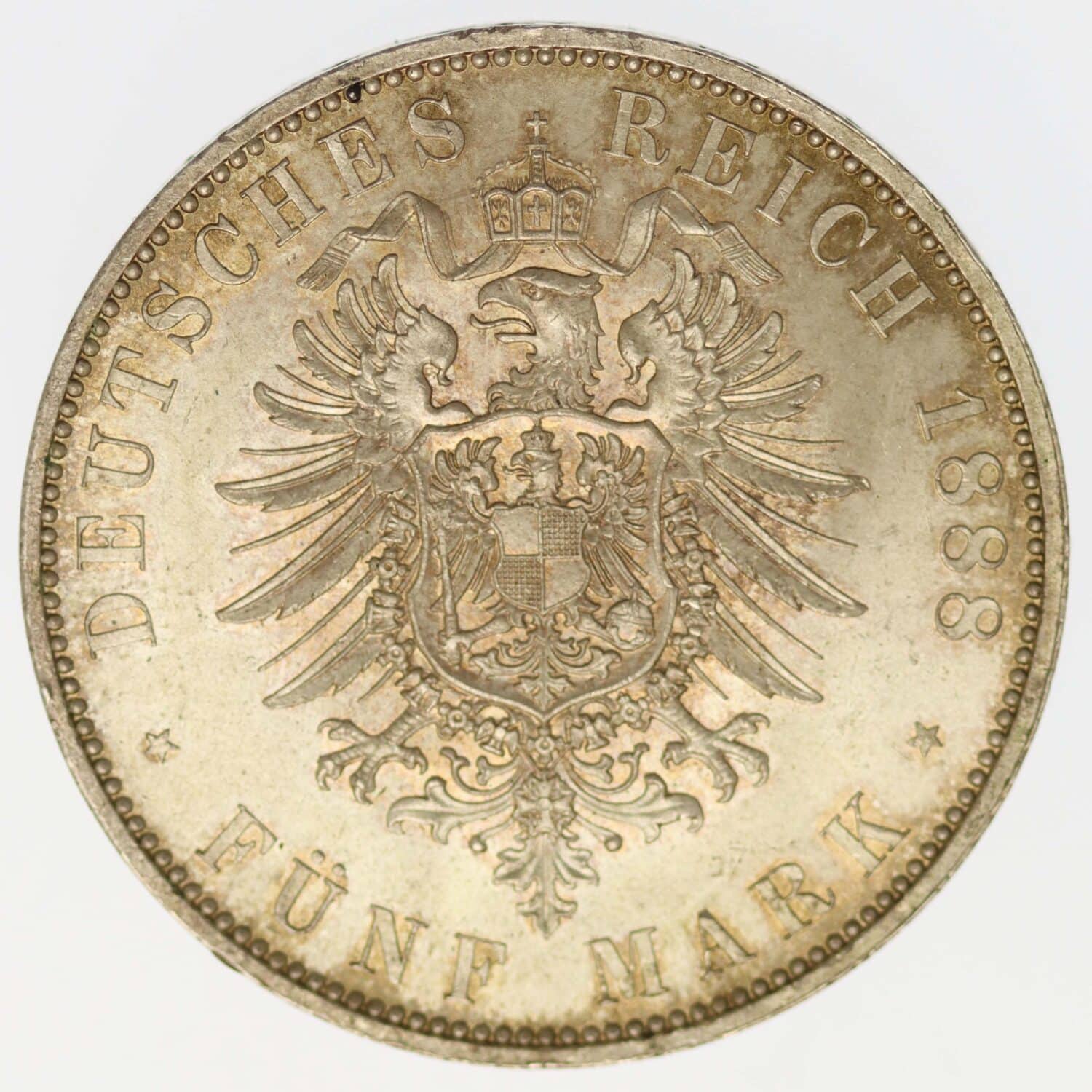 proaurum-preussen-wilhelm-5-mark-1888-4136-5 proaurum-preussen-wilhelm-5-mark-1888-4136-5