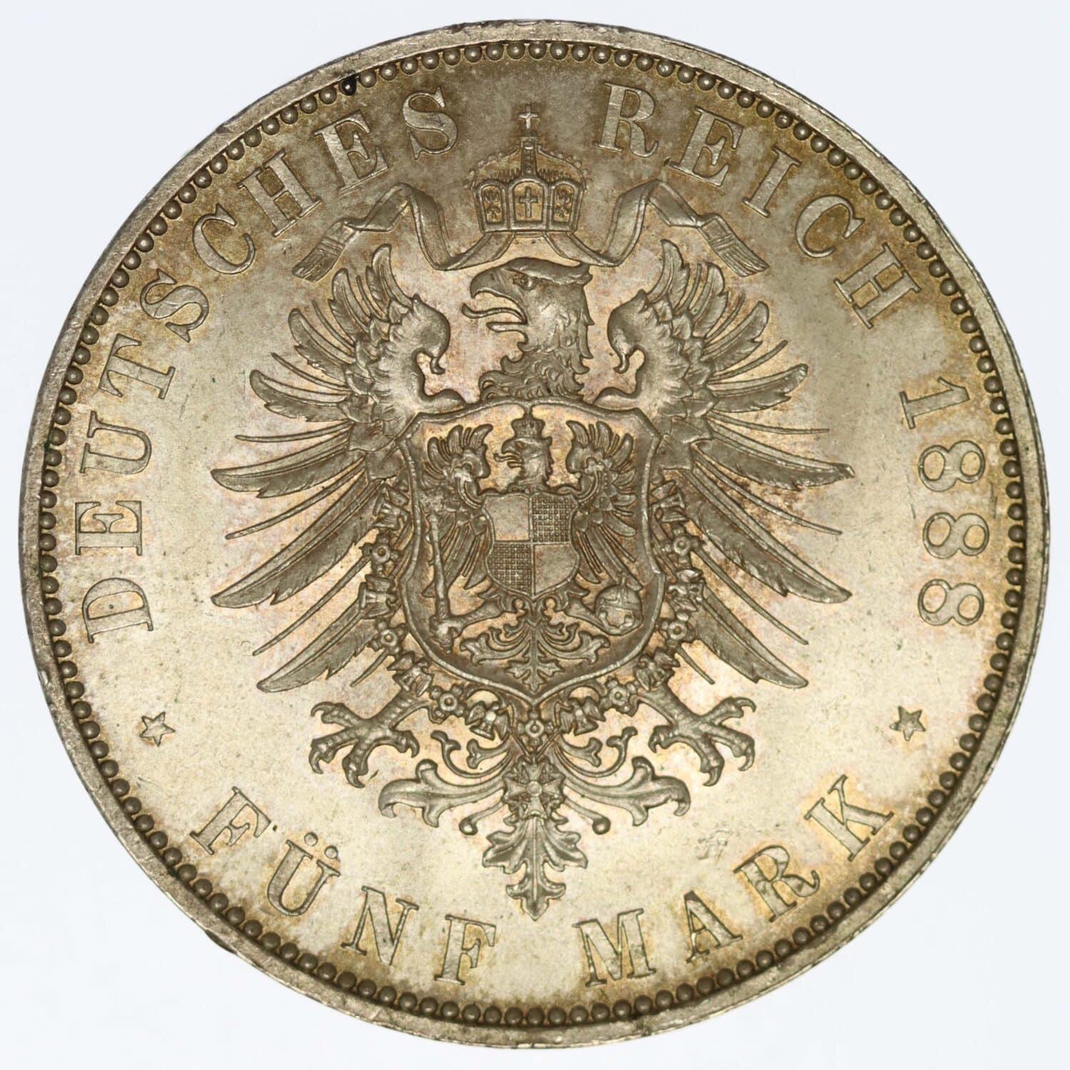 proaurum-preussen-wilhelm-5-mark-1888-4136-6 proaurum-preussen-wilhelm-5-mark-1888-4136-6