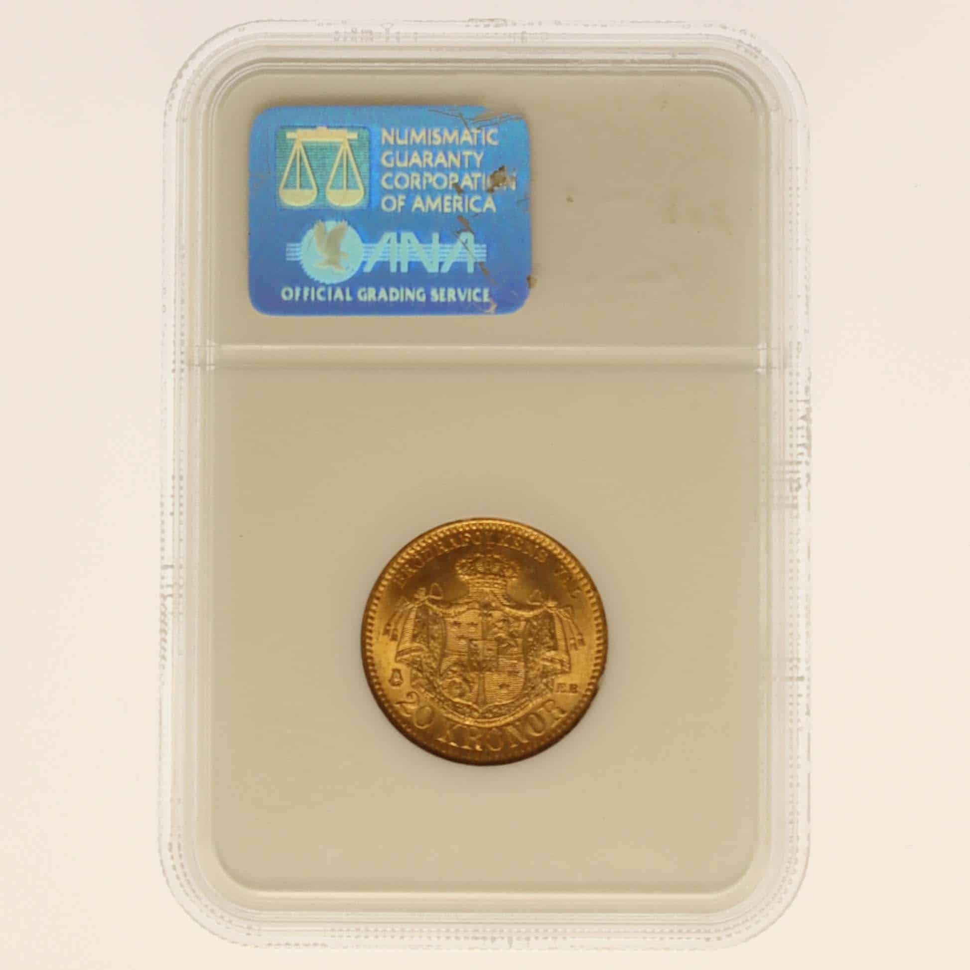 schweden - Schweden Oskar II. 20 Kronen 1889