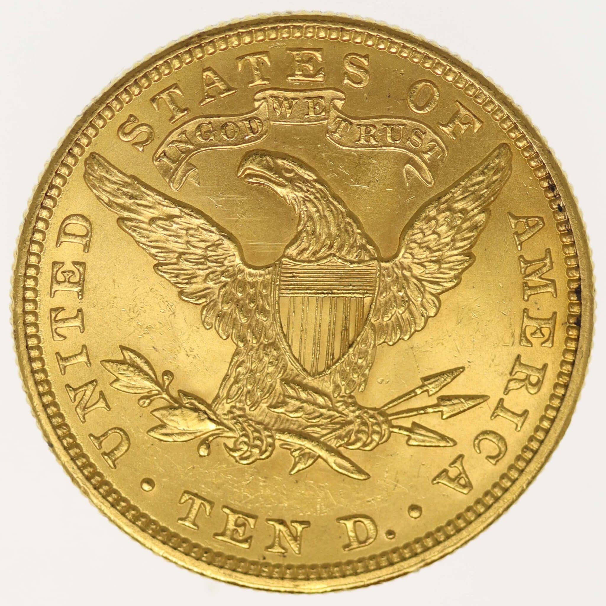 usa - USA 10 Dollars 1907 Liberty / Kopf